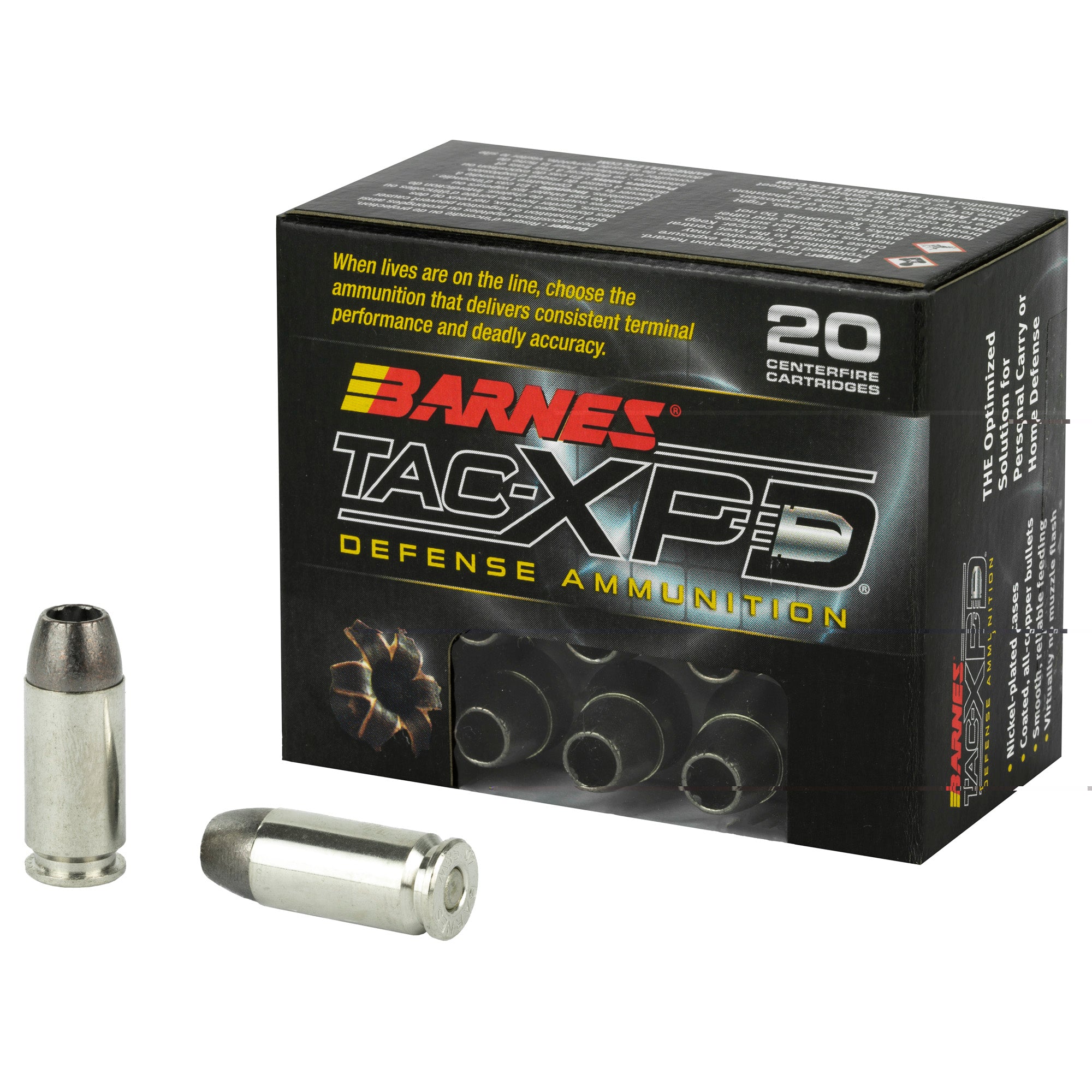 Barnes Tac-xpd 40sw 140gr Hp 20/200