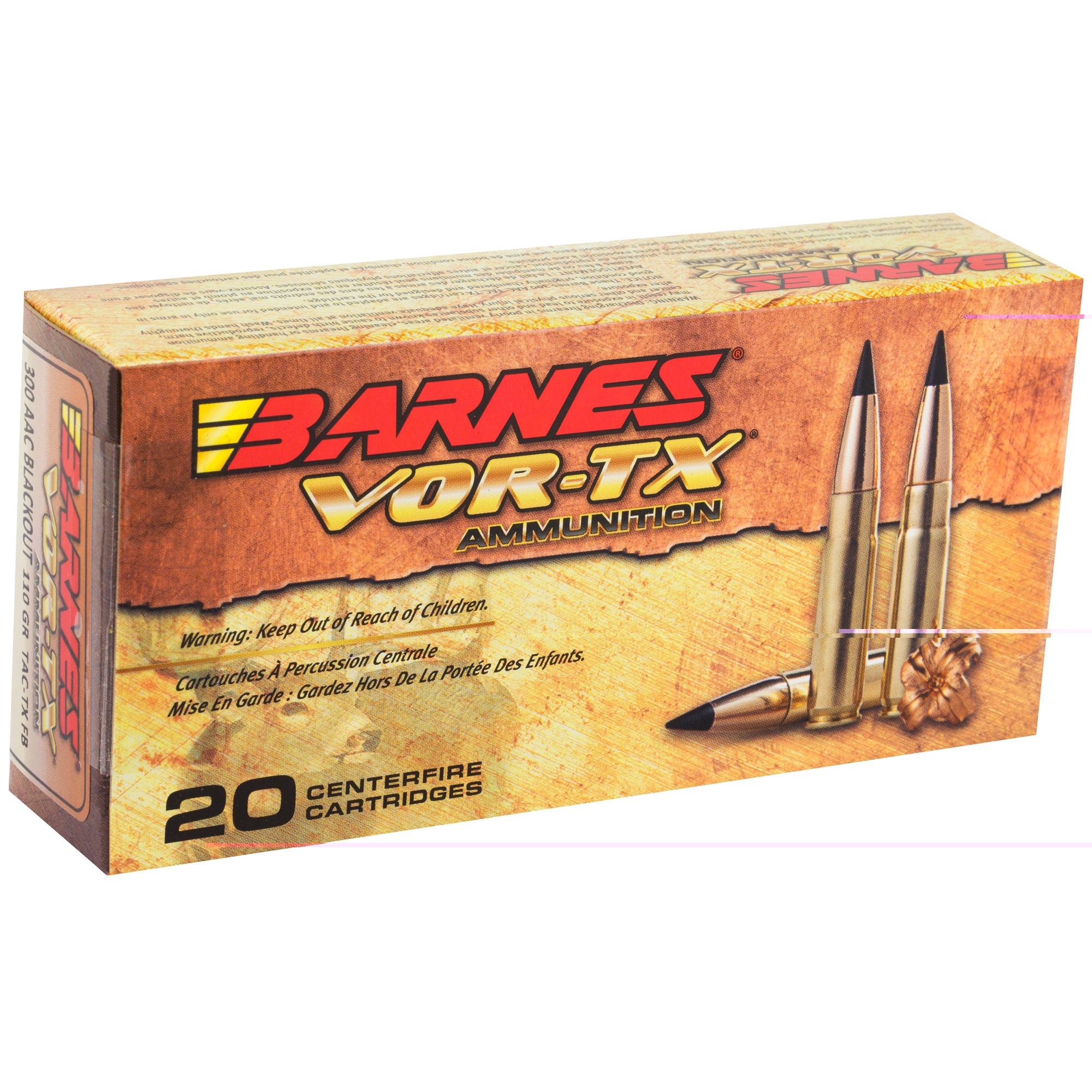 Barnes Vor-tx 300blk 110gr Ttsx Fb