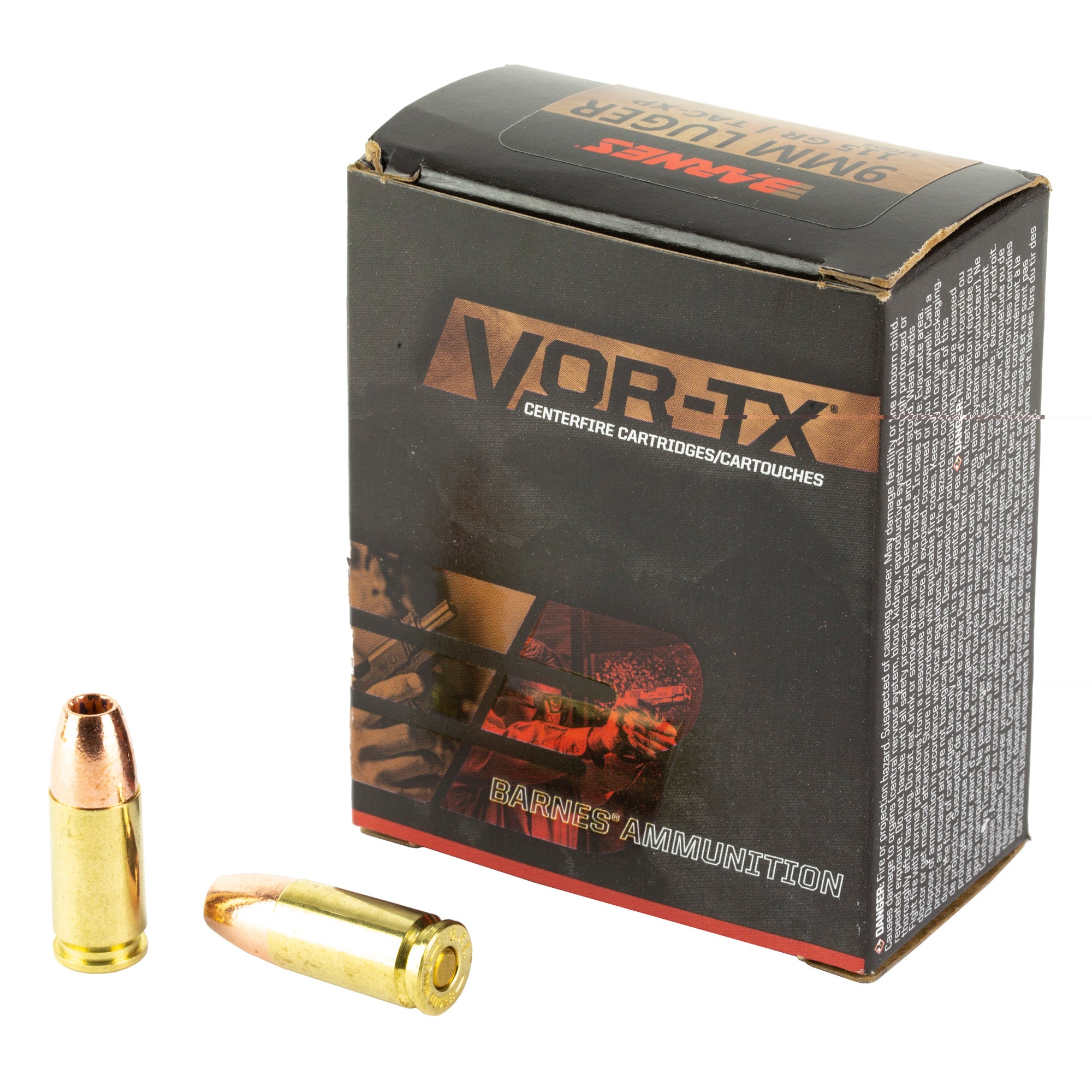 Barnes Vor-tx 9mm 115gr Xpb 20/200