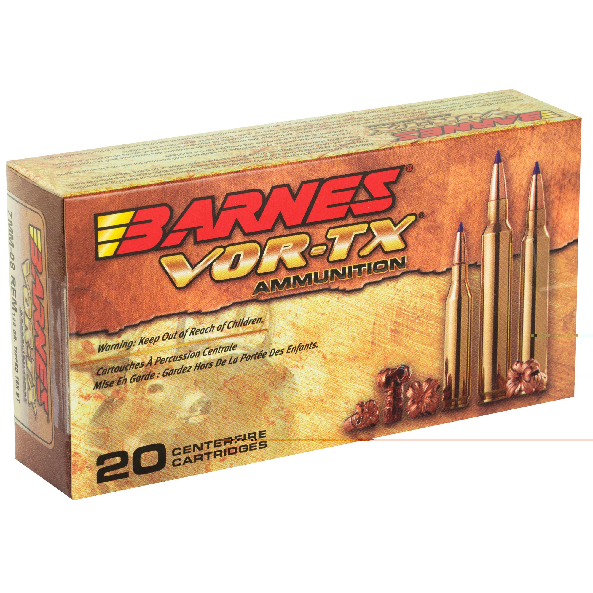 Barnes Vor-tx 7mm-08 120gr Ttsx 20/2