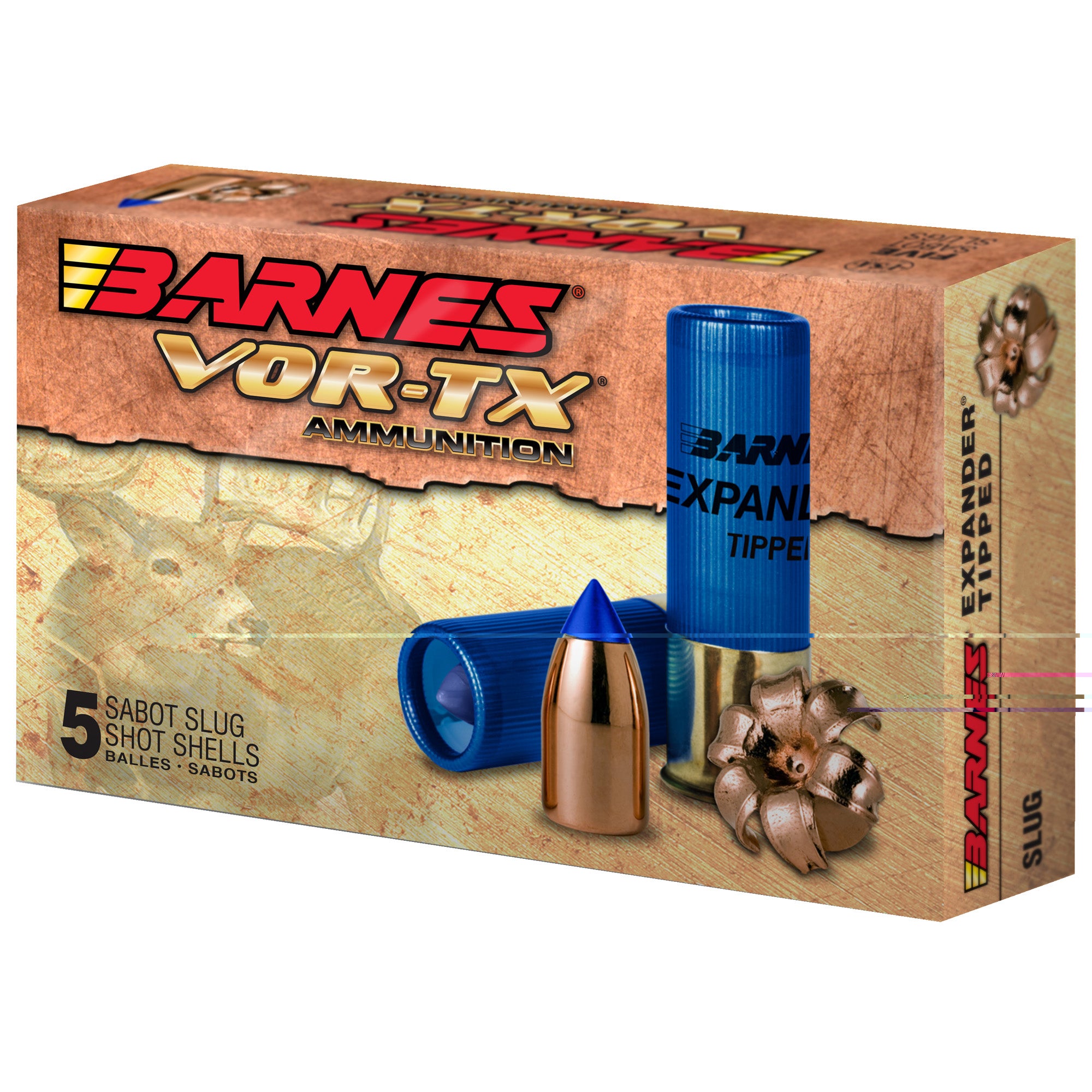 Barnes Vor-tx 12ga 2.75 438gr  5/100