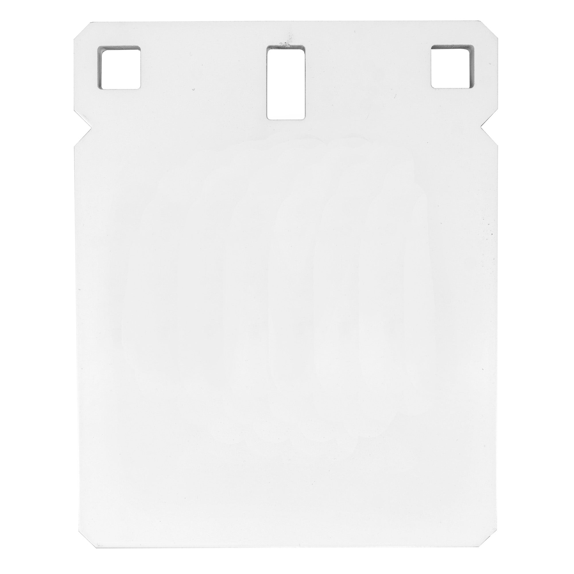 B/c 6" 3/8" Steel Trgt Square Plate