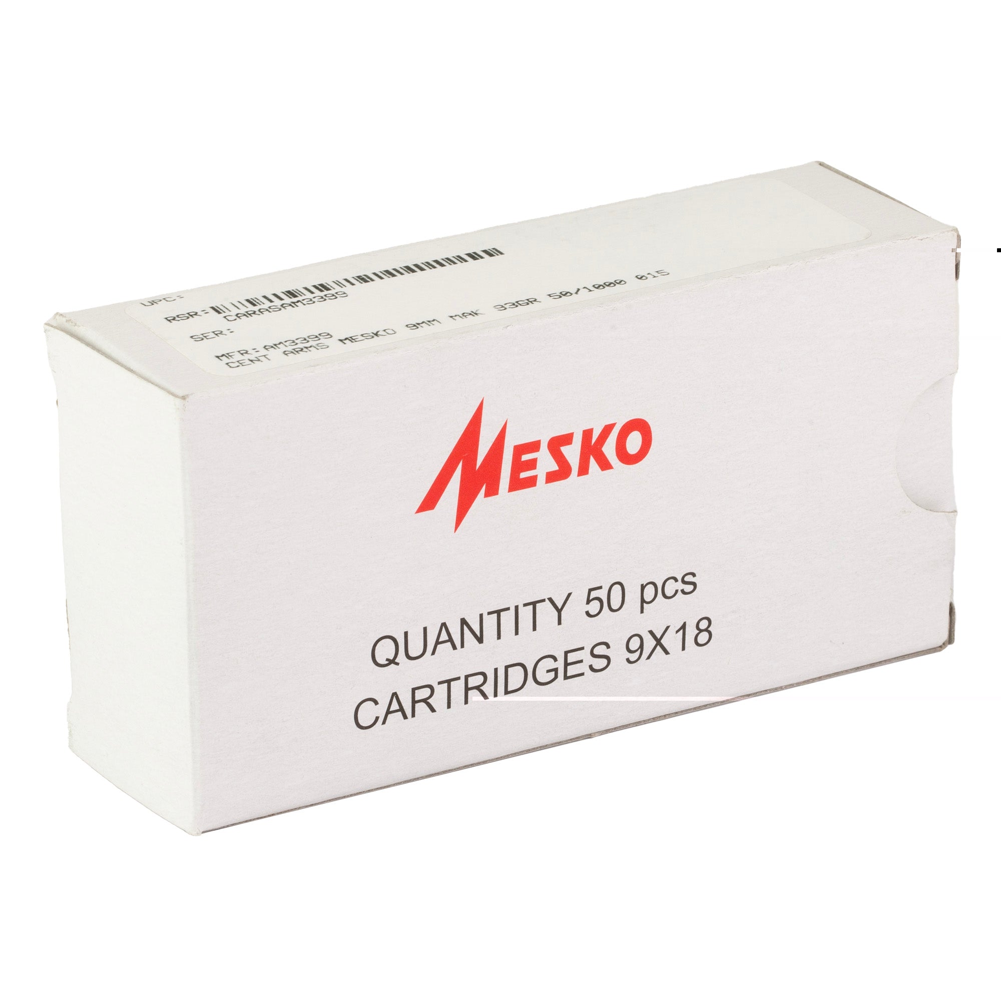 Cent Arms Mesko 9mm Mak 93gr 50/1000