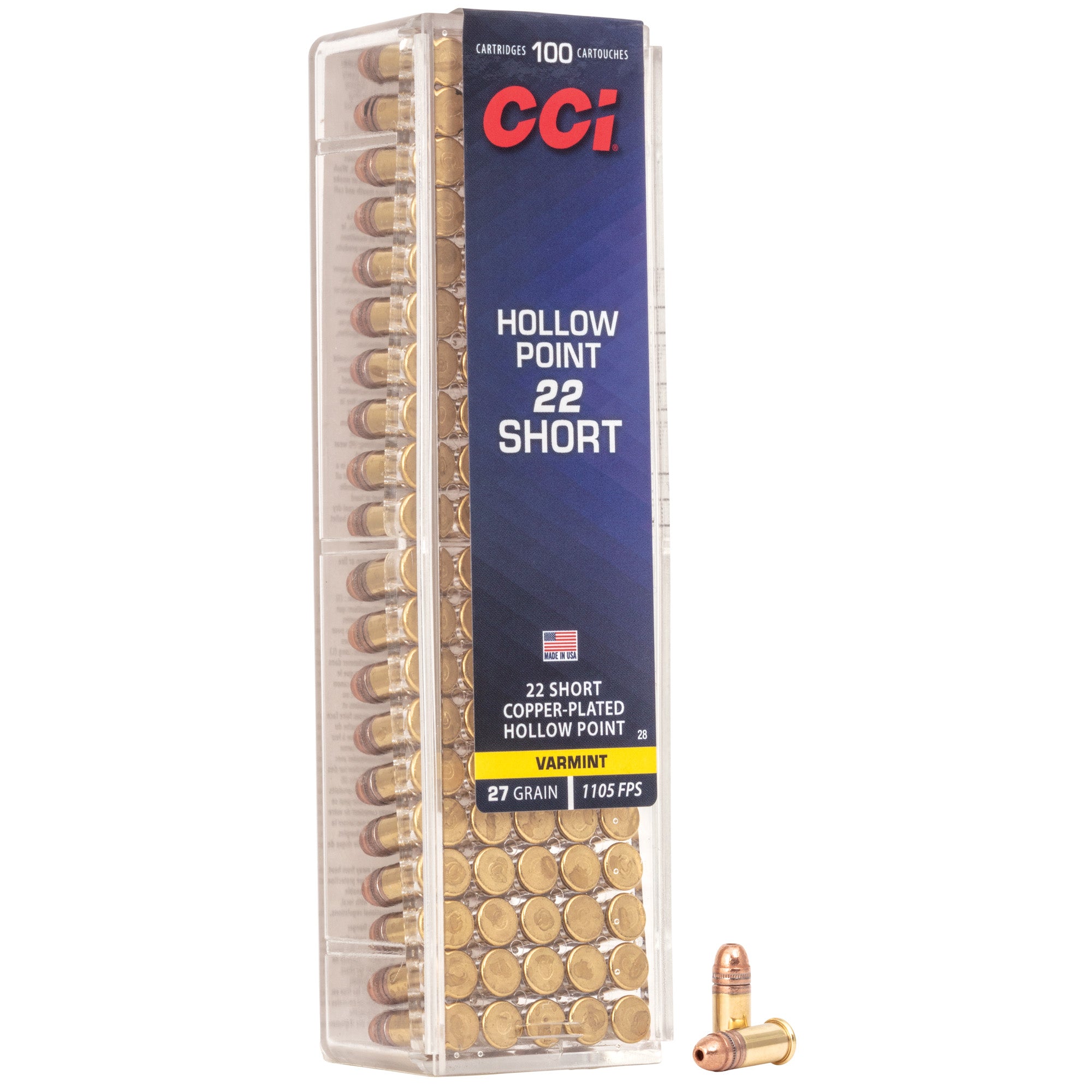 Cci 22 Short Hp 100/5000