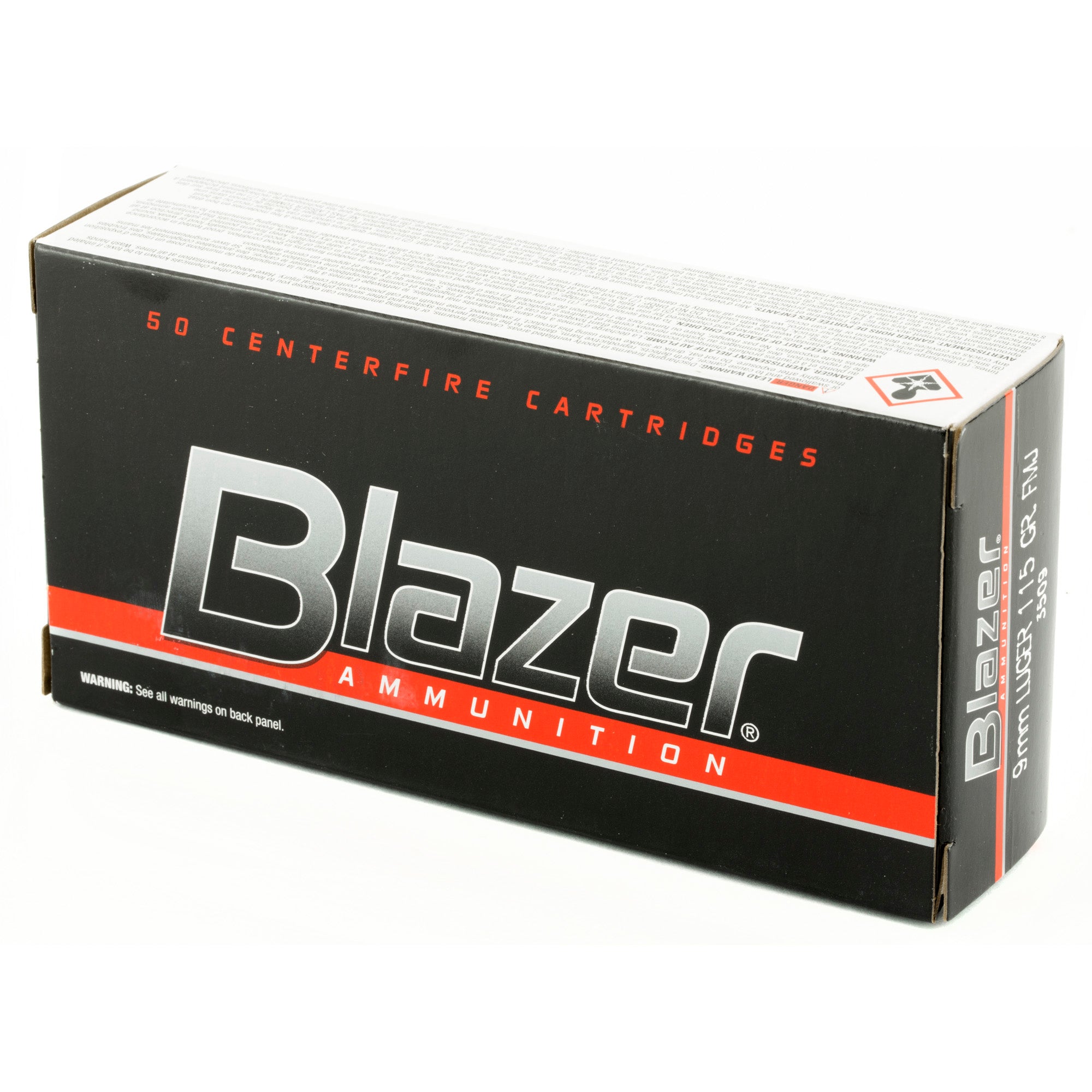 Blazer 9mm 115gr Fmj 50/1000