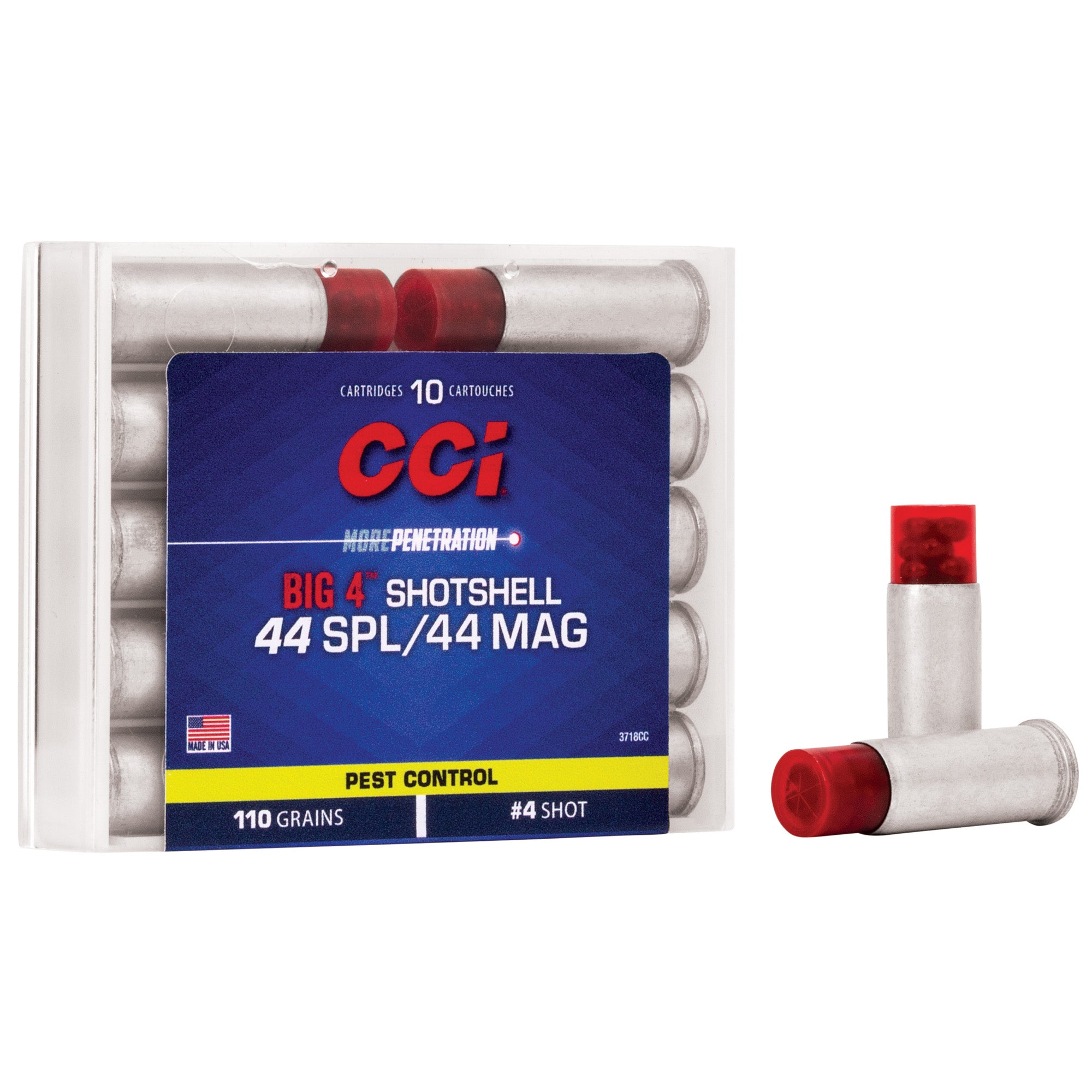 Cci 44spl/mag #4 Shotshell10/200