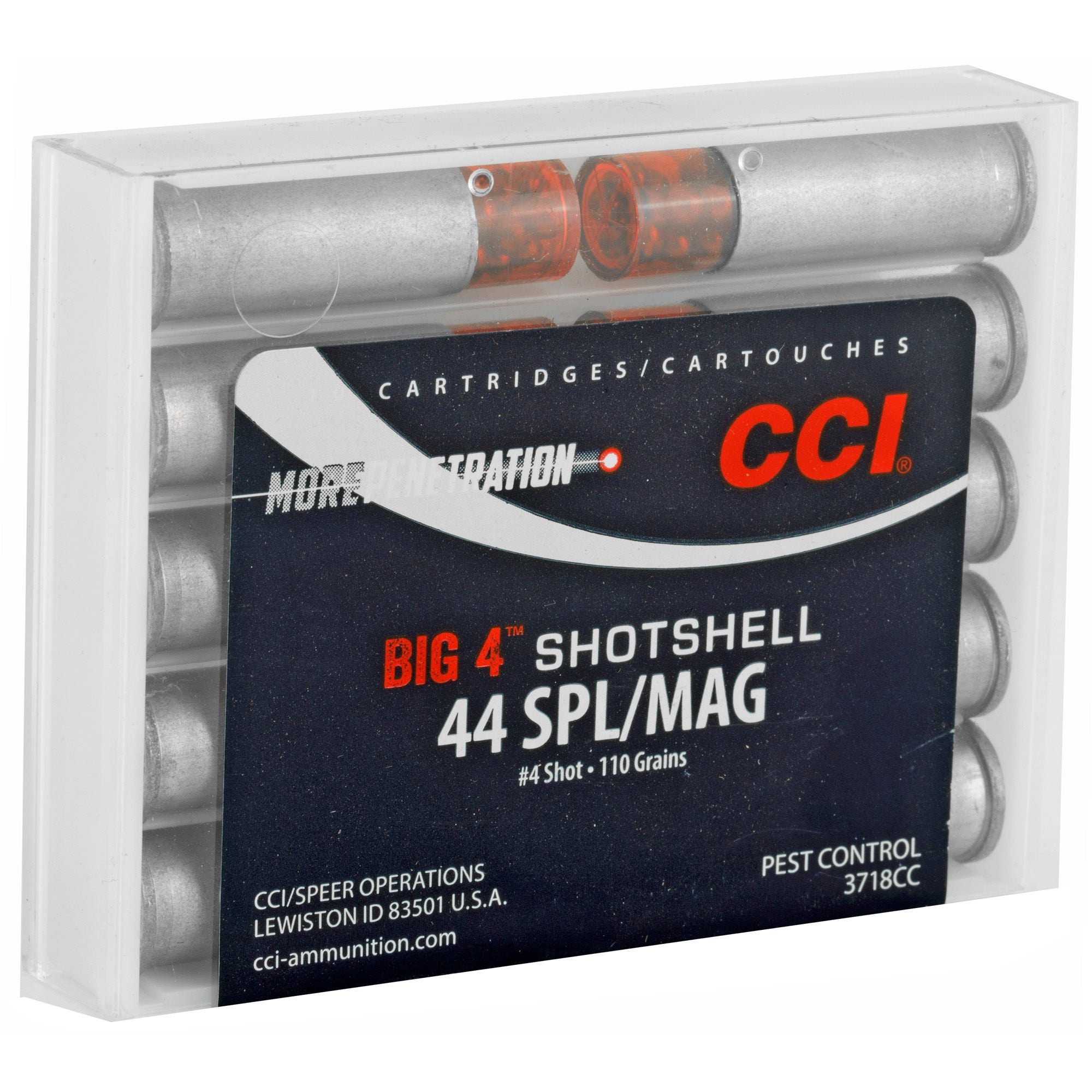 Cci 44spl/mag #4 Shotshell10/200