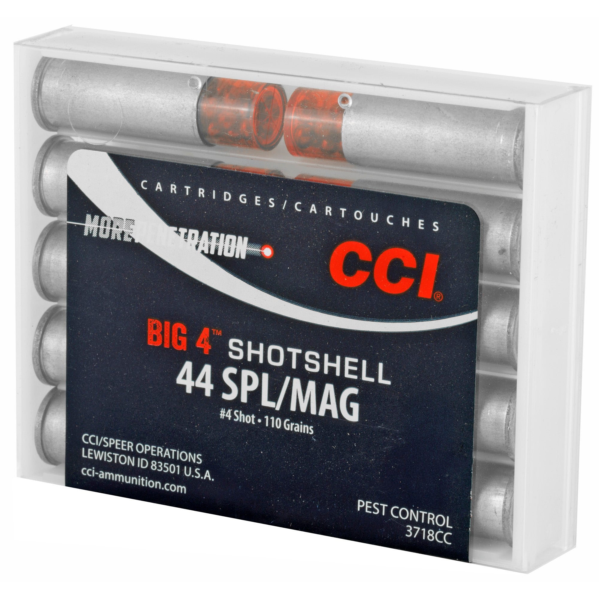 Cci 44spl/mag #4 Shotshell10/200