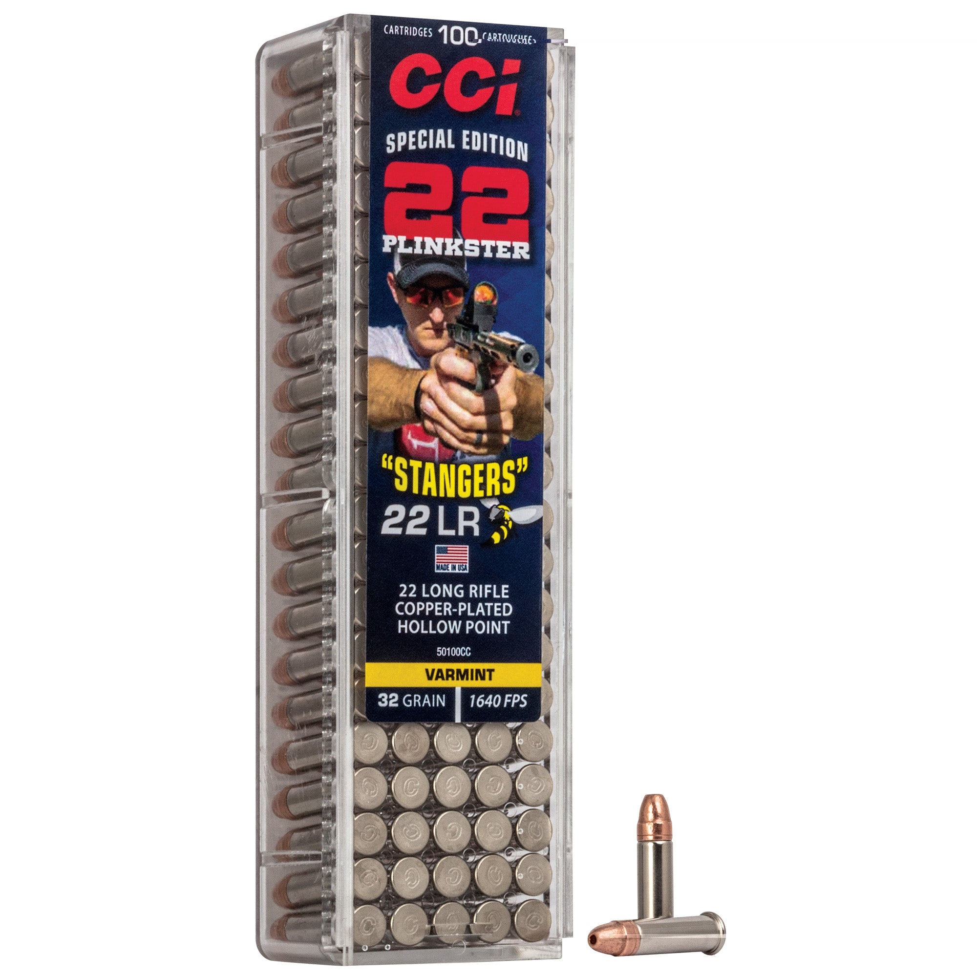 Cci "stangers" 22lr 32gr Cphp 100ct