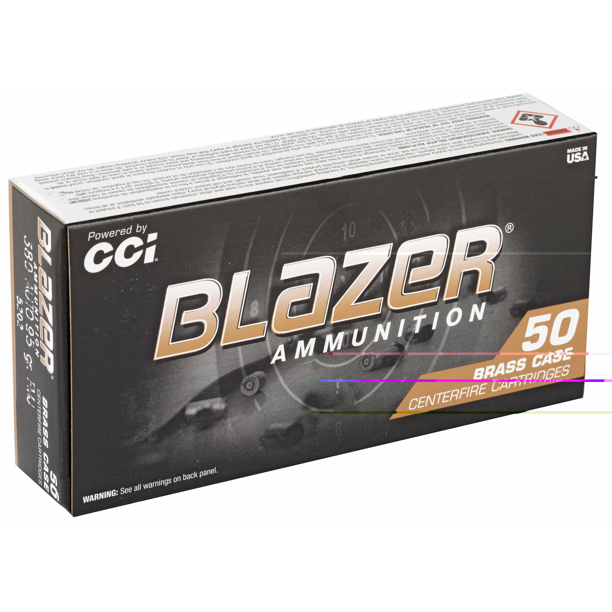 Blazer Brass 380acp 95gr Fmj 50/1000