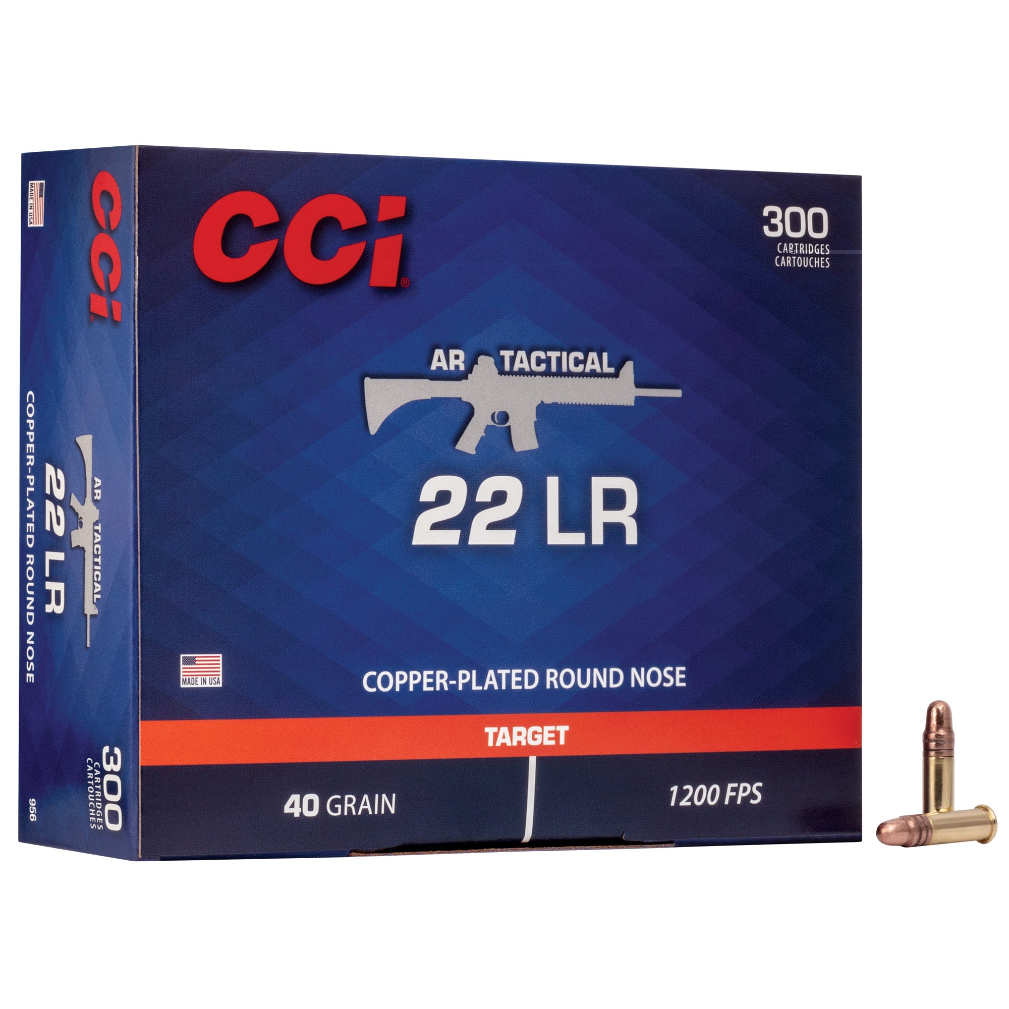 Cci 22lr Tactical 40gr Cprn 300/3000