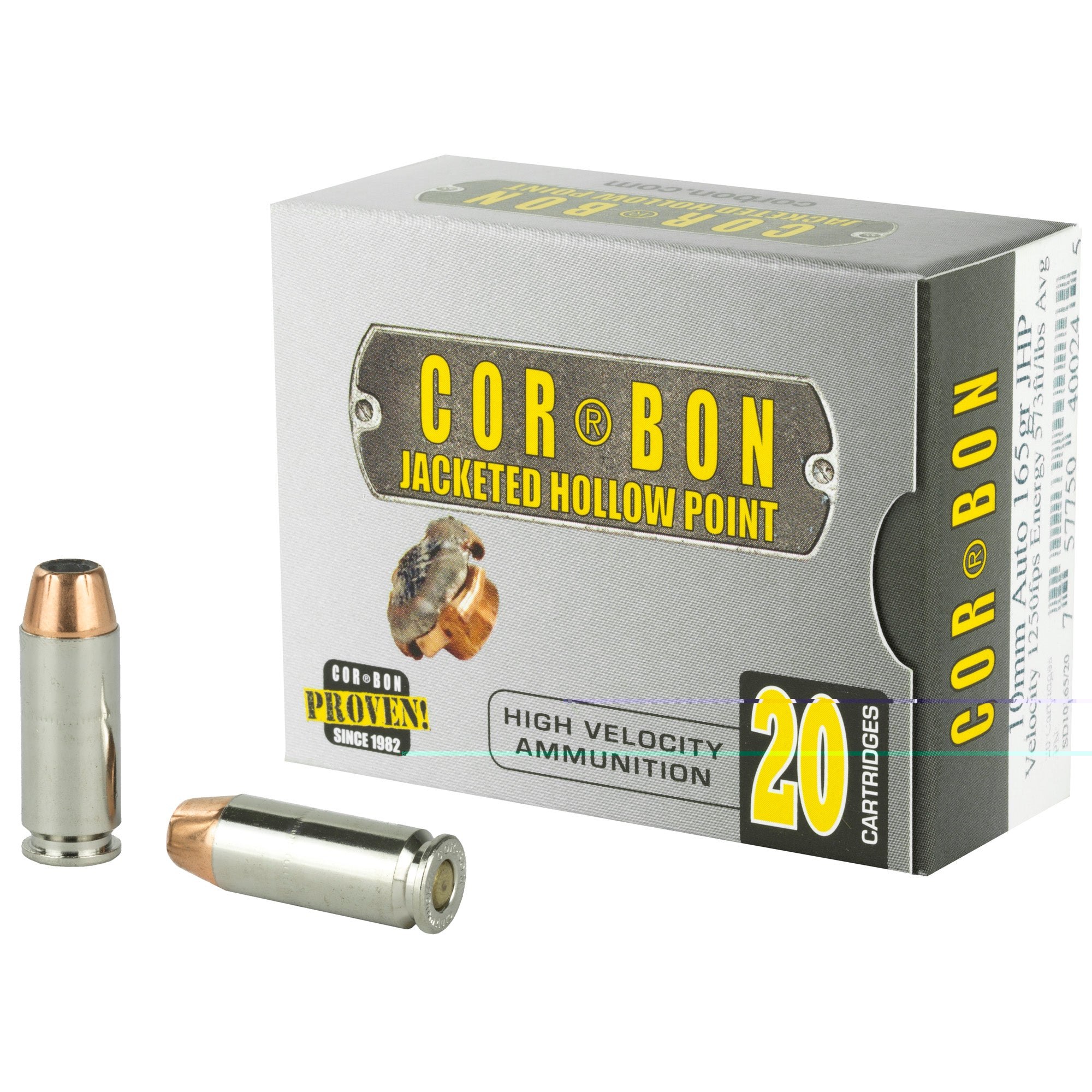 Corbon 10mm 165gr Jhp 20/500