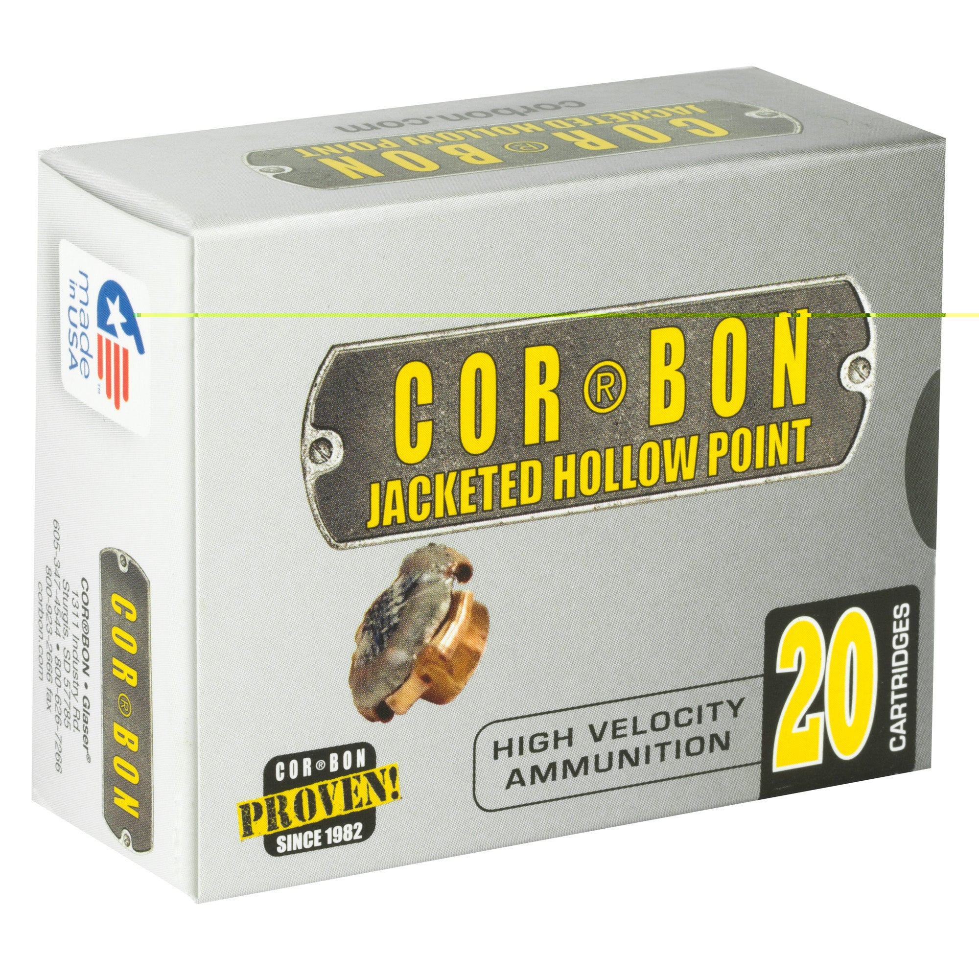 Corbon 357sig 115gr Jhp 20/500