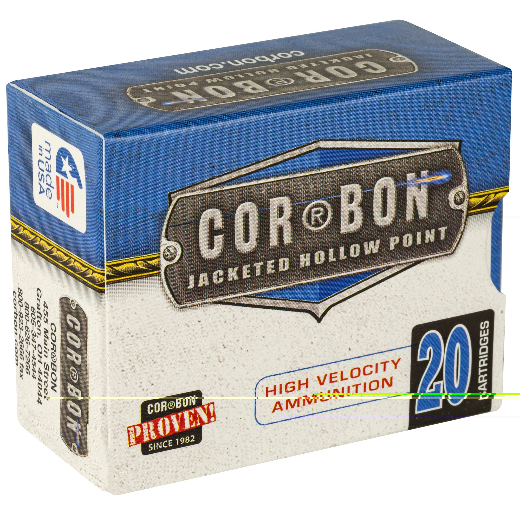 Corbon 38super+p 125gr Jhp 20/500