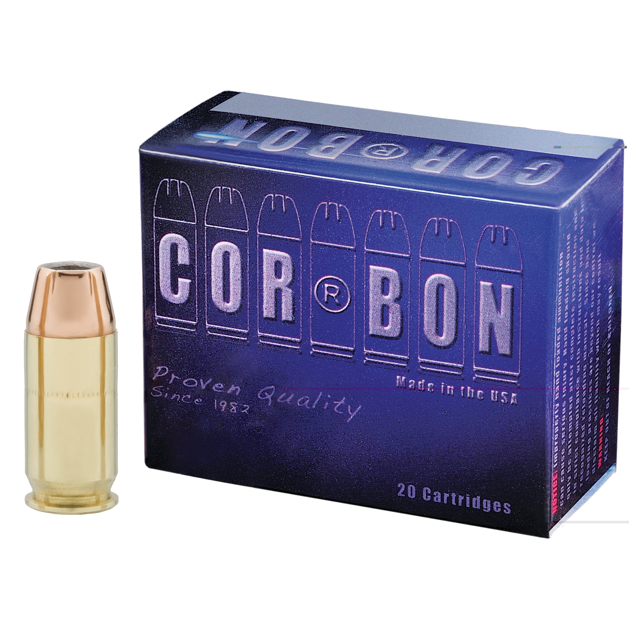 Corbon 45acp+p 185gr Jhp 20/500