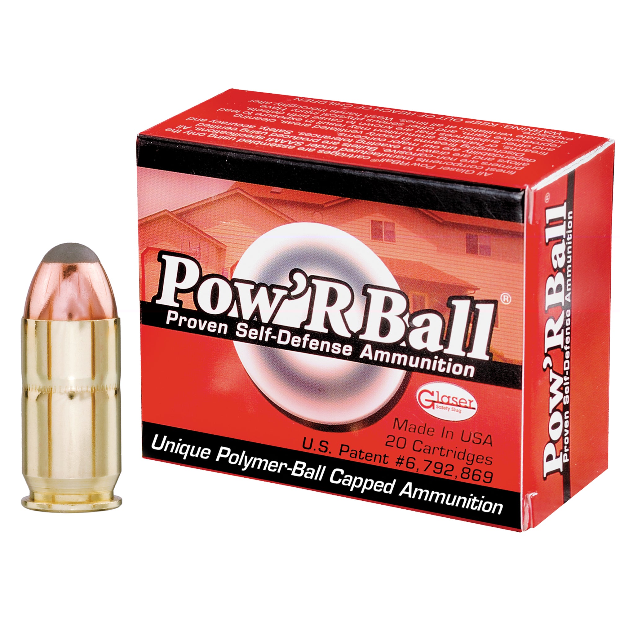 Corbon Pow'rball 45acp+p165gr 20/500
