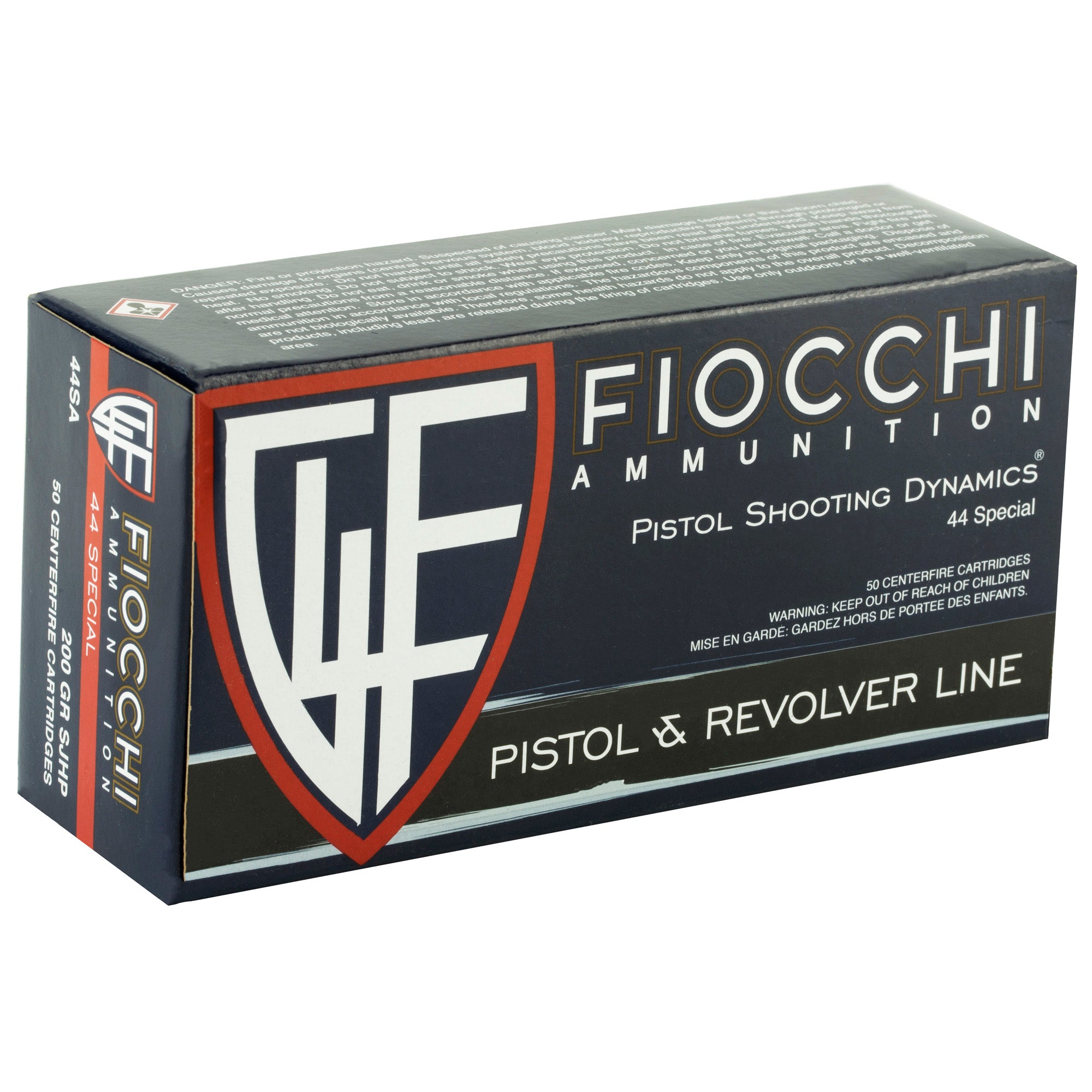 Fiocchi 44spl 200gr Sjhp 50/500