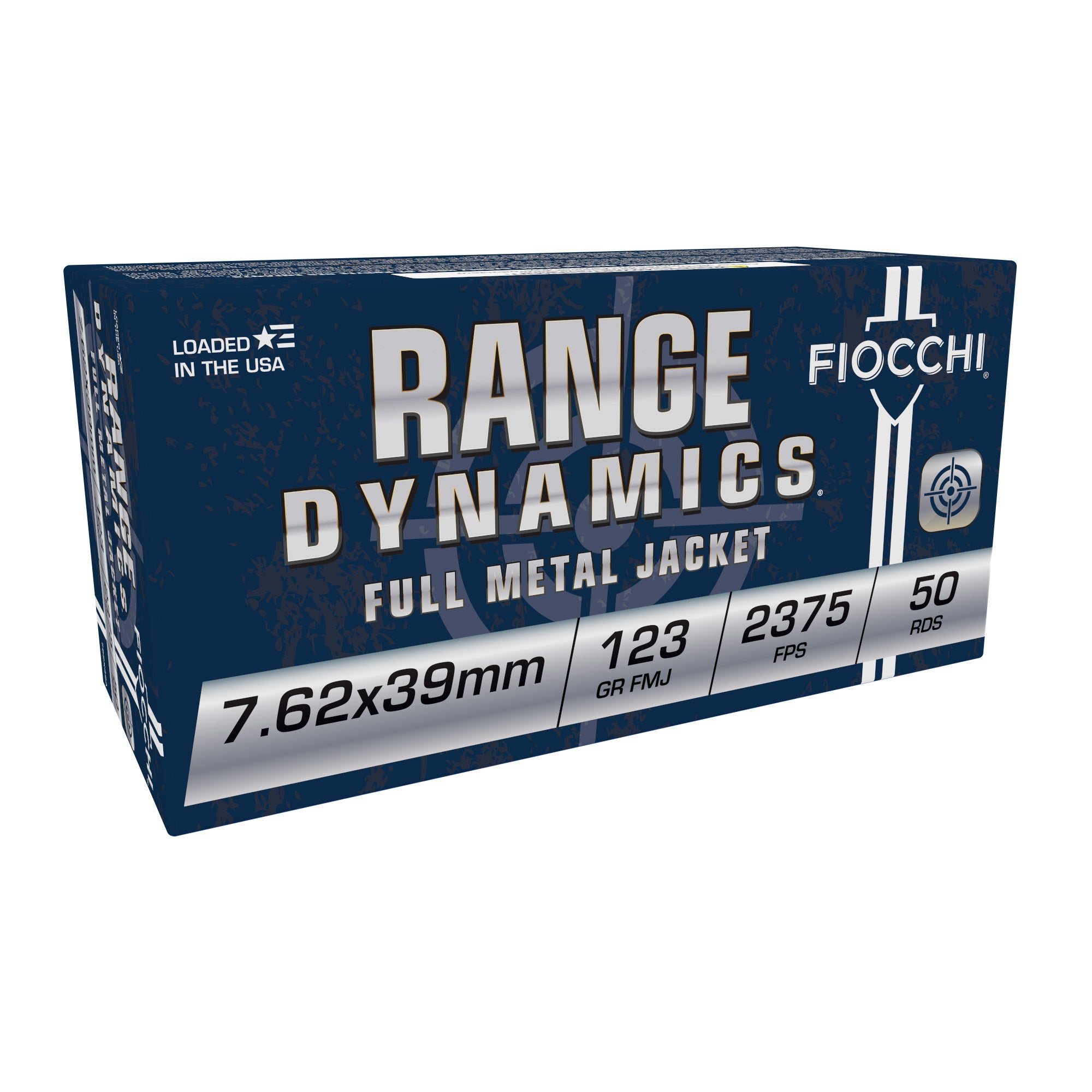 Fiocchi 7.62x39 Fmj 123gr 50/500