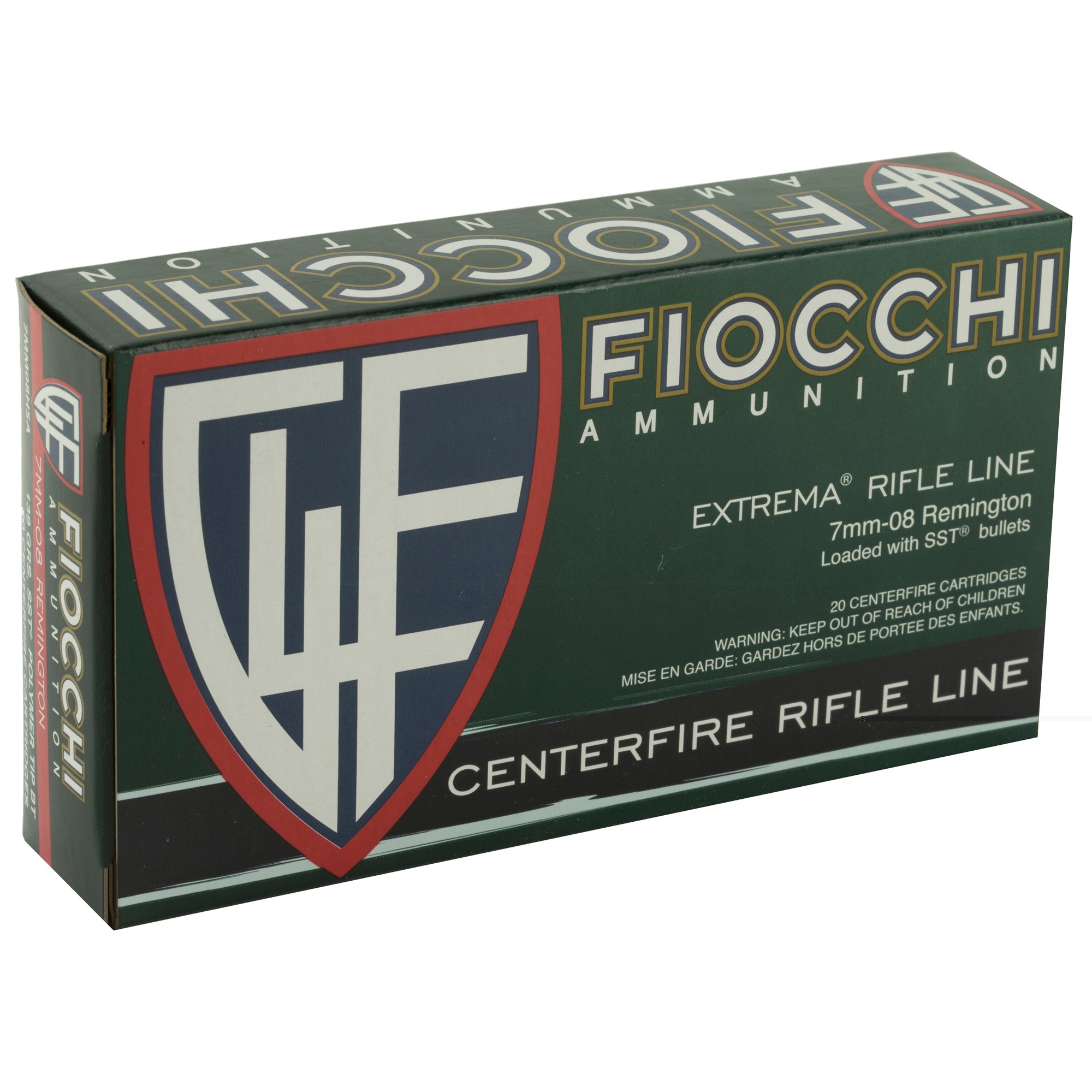 Fiocchi 7mm-08rem 139gr Sst 20/200