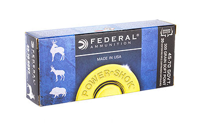 Fed Pwrshk 45-70 300gr Spr Fn 20/200