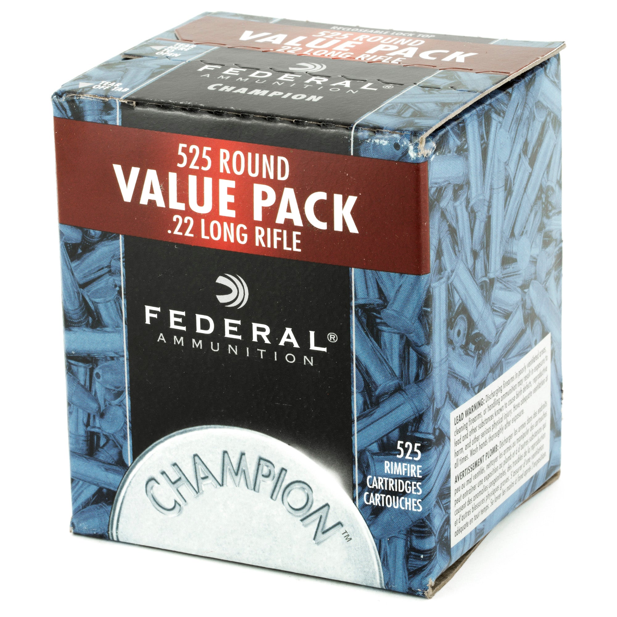 Fed Champ 22lr 36gr Cp Hp 525/5250