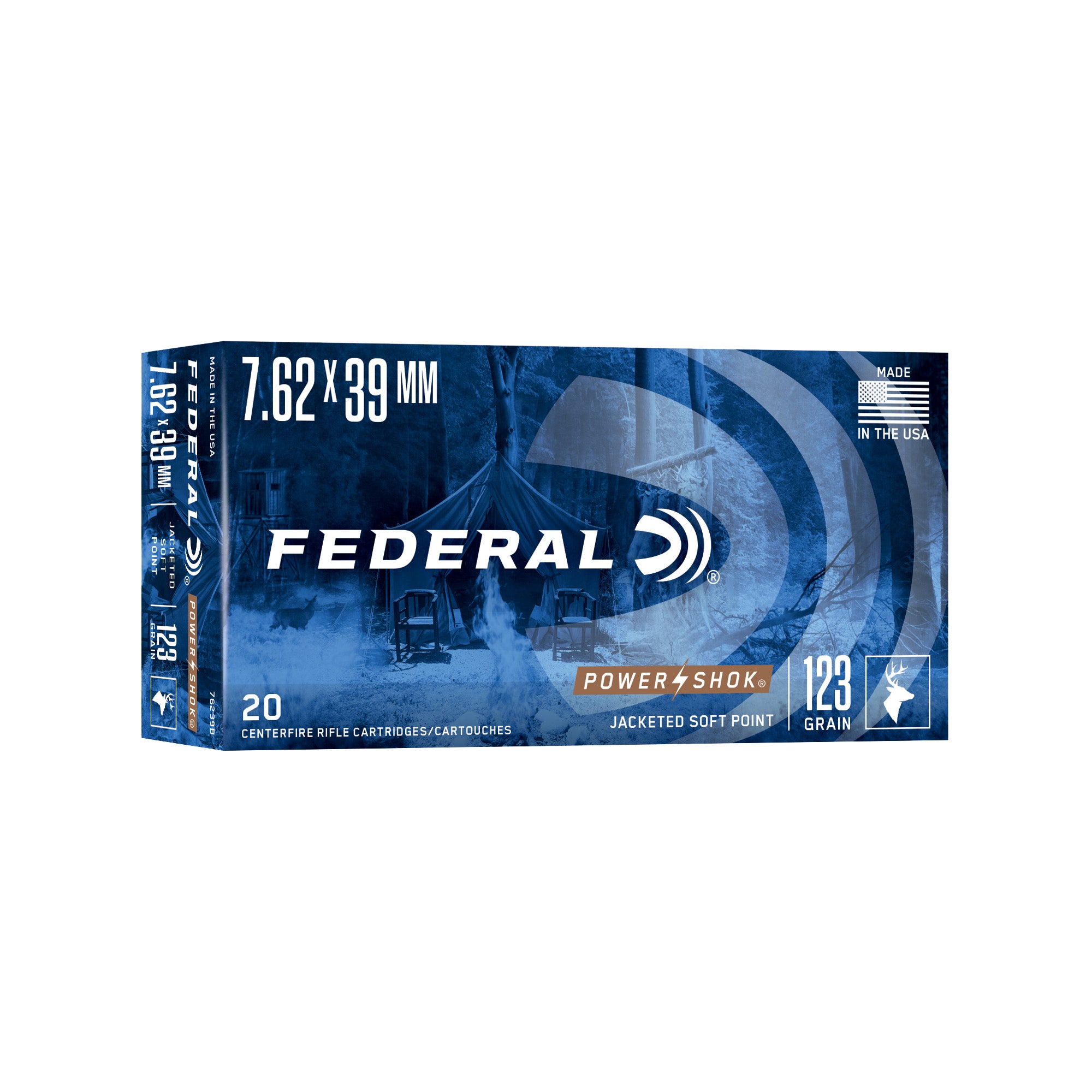 Fed Pwrshk 762x39 123gr Sp 20/200