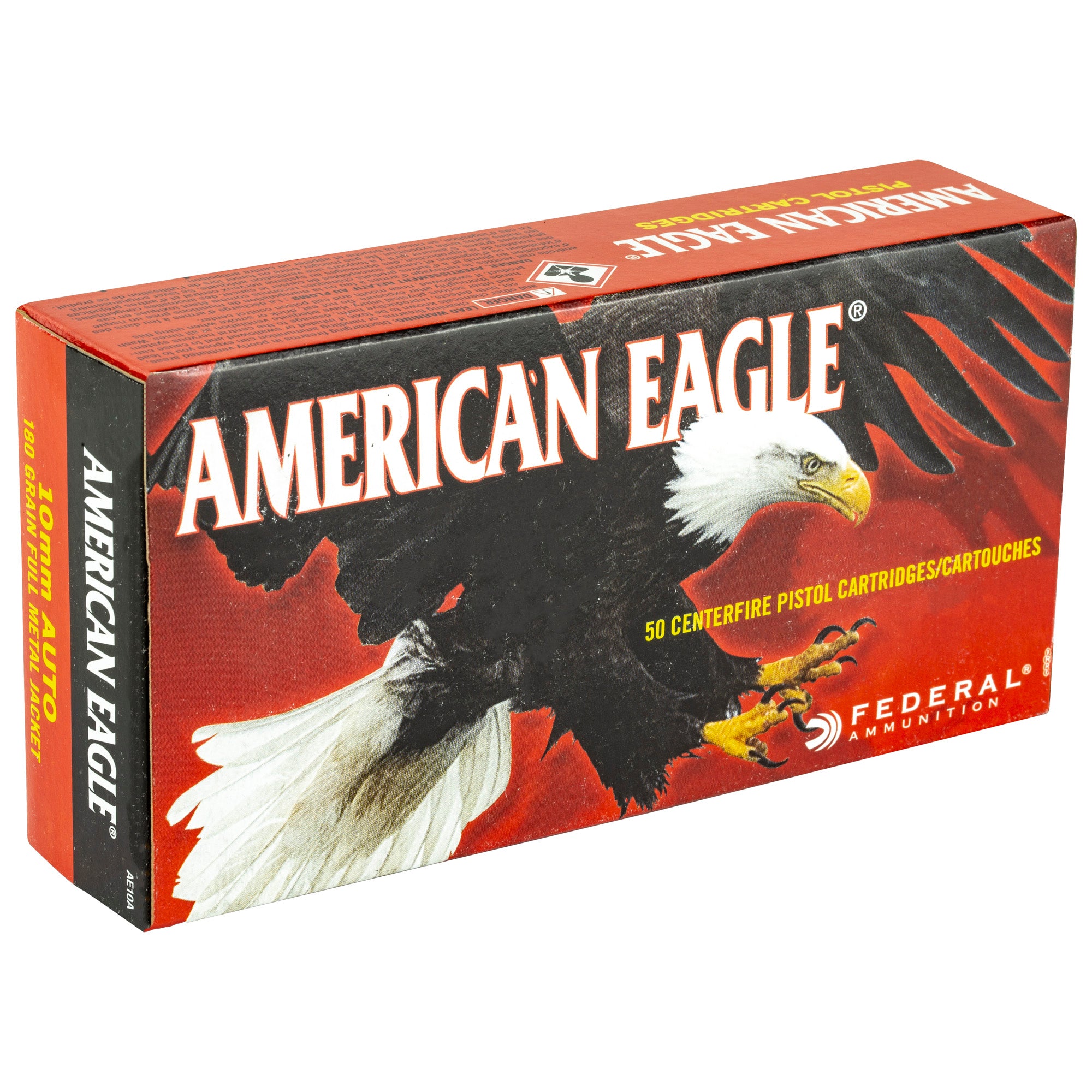 Fed Am Eagle 10mm 180gr Fmj 50/1000