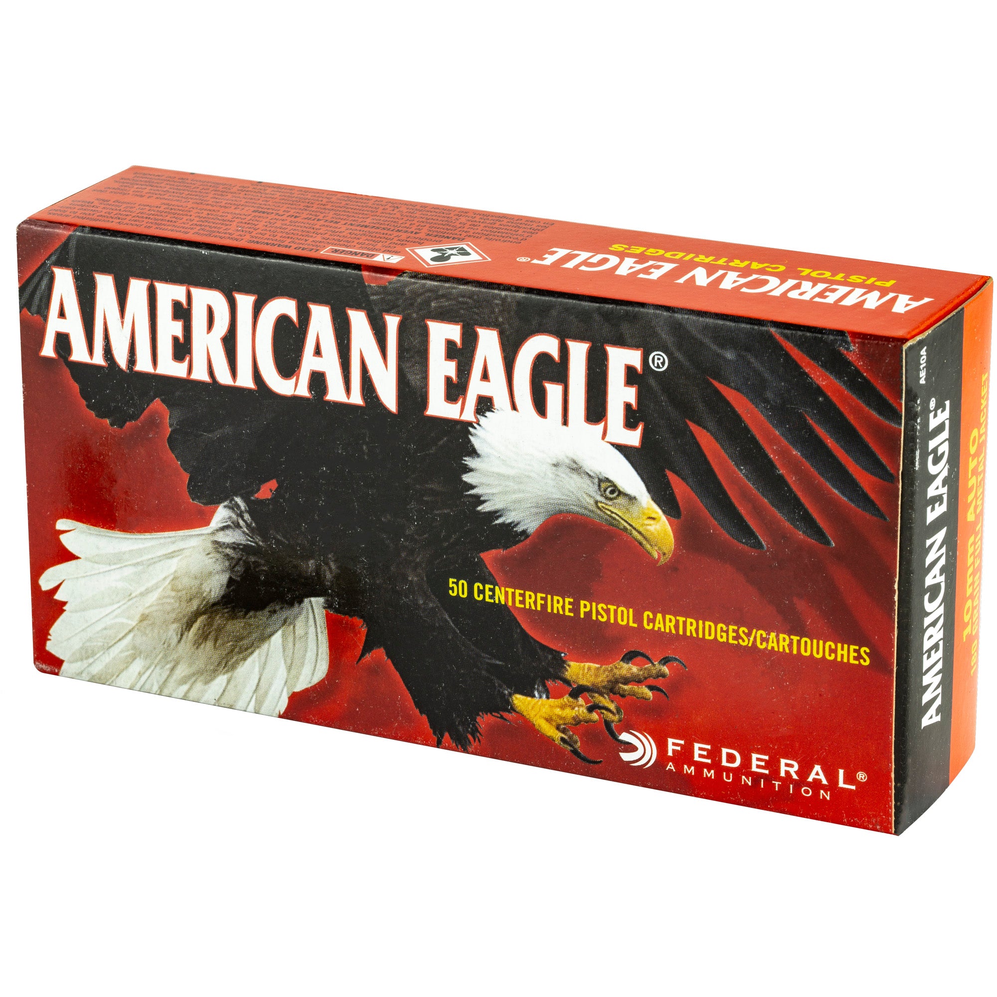 Fed Am Eagle 10mm 180gr Fmj 50/1000