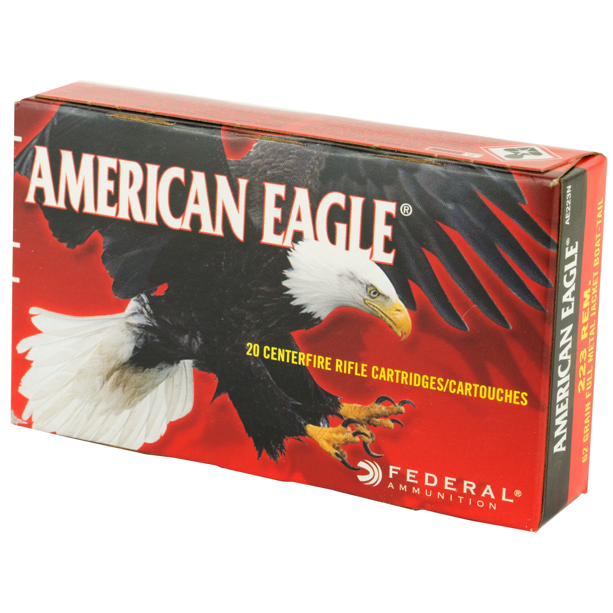 Fed Am Eagle 223 Rem 62gr Fmj 20/500