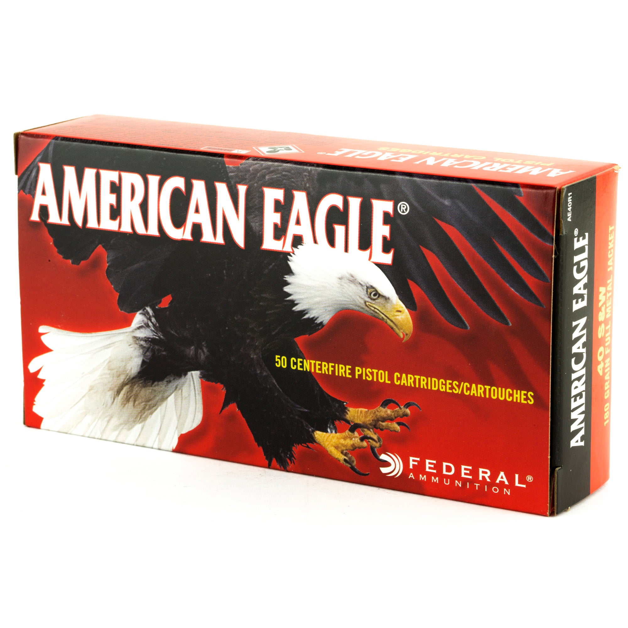 Fed Am Eagle 40sw 180gr Fmj 50/1000