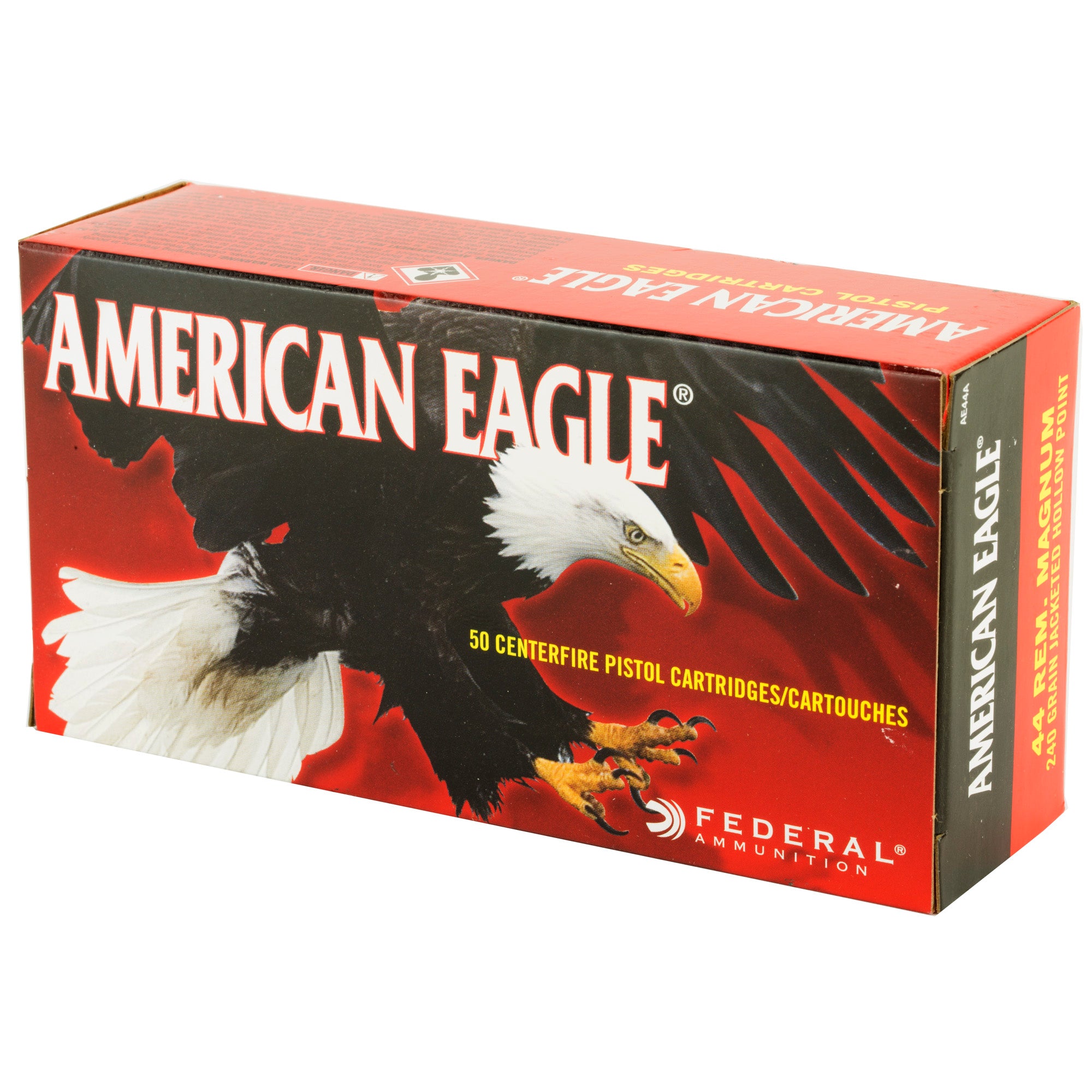 Fed Am Eagle 44mag 240gr Jhp 50/1000