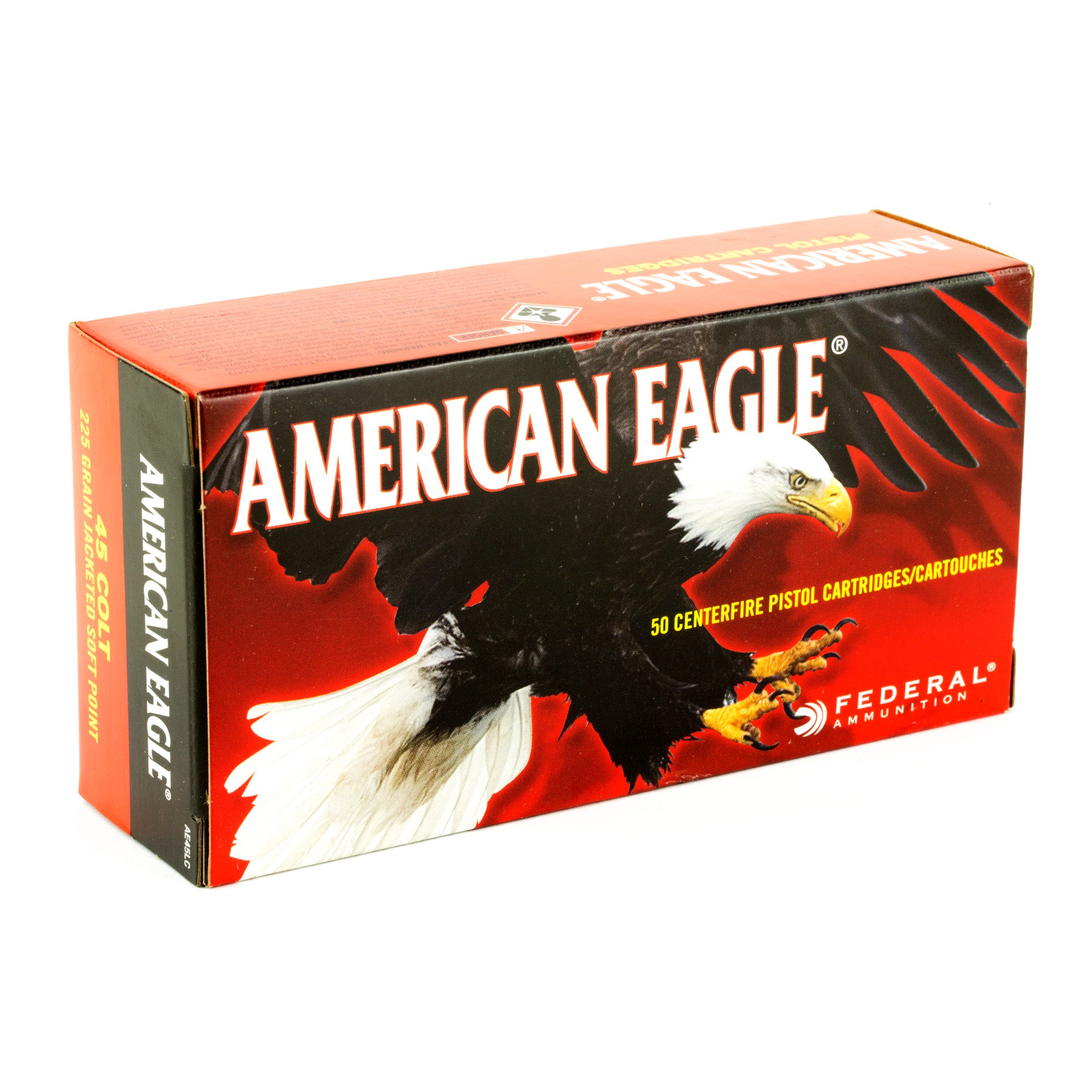 Fed Am Eagle 45lc 225gr Jsp 50/1000