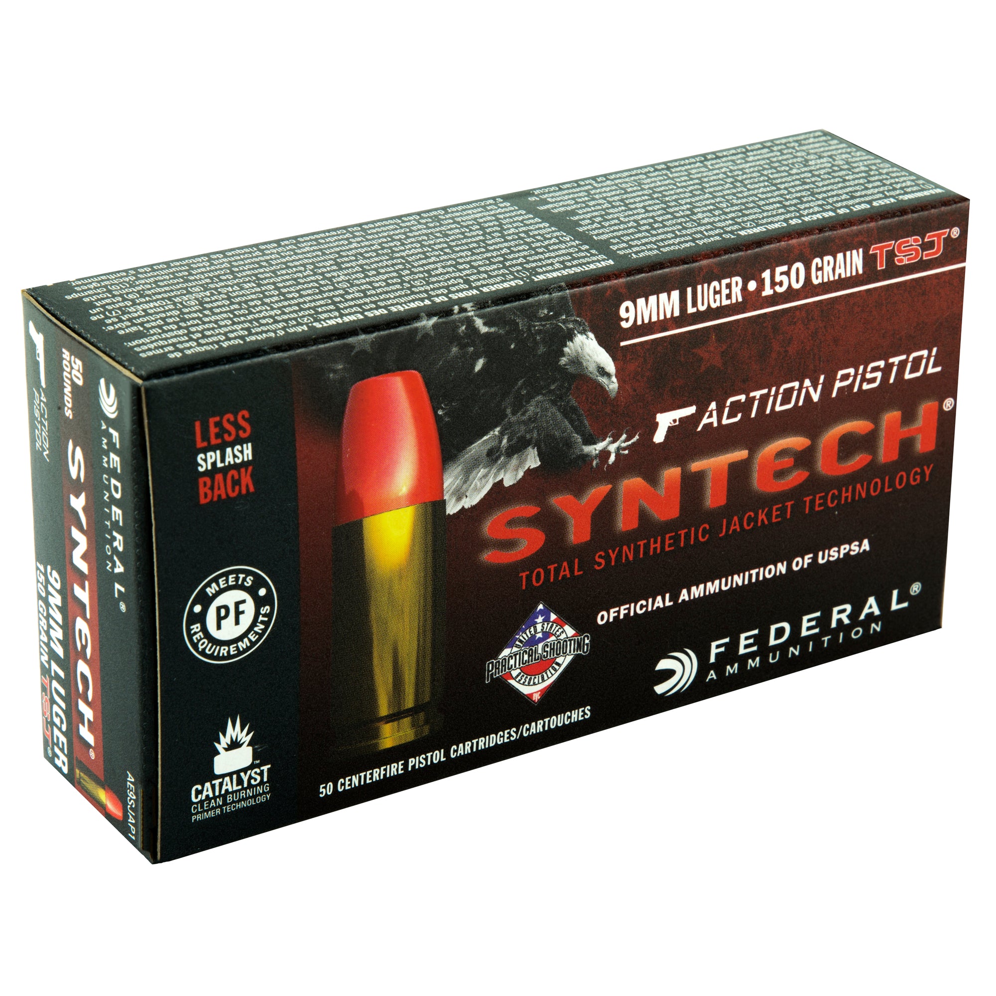 Fed Syntech 9mm 150gr Tsj 50/500