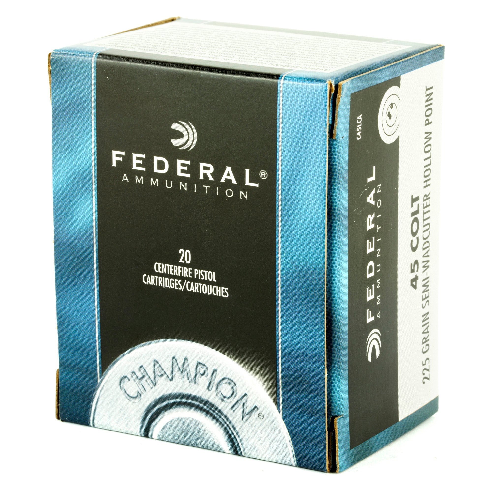 Fed Champ 45lc 225gr Swchp 20/500