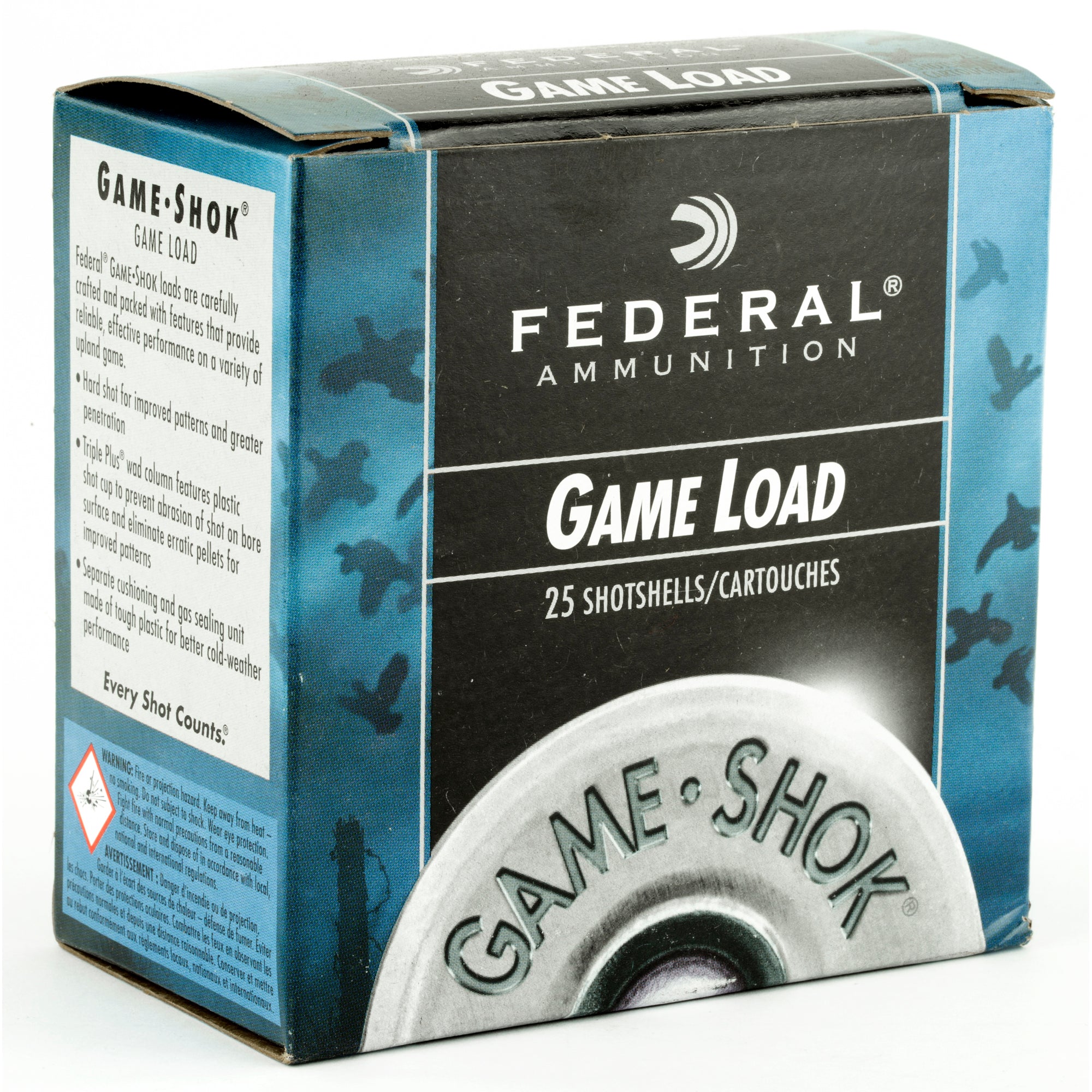 Fed Game Load 12ga 2 3/4" #8 25/250