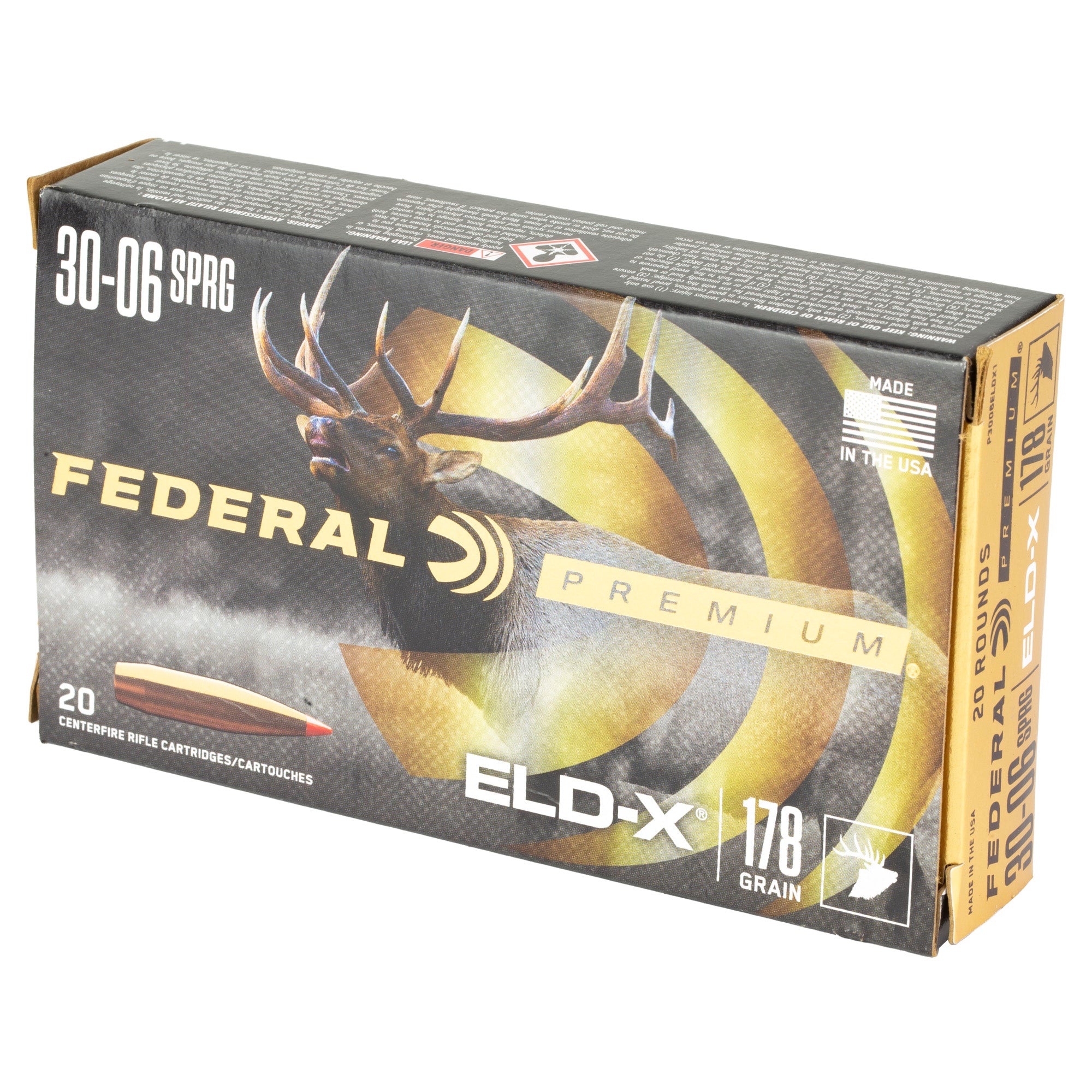 Fed Prem 3006spgfd 178gr Eldx 20/200