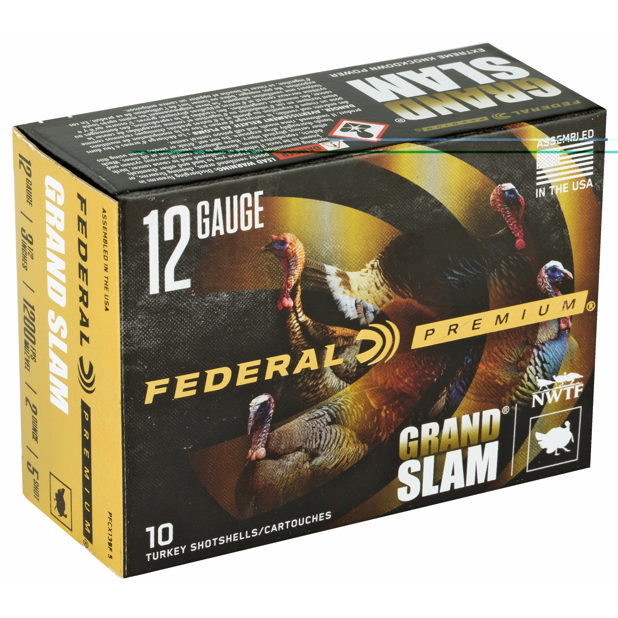 Fed Grand Slam 12ga 3.5" 2oz #5 10/5