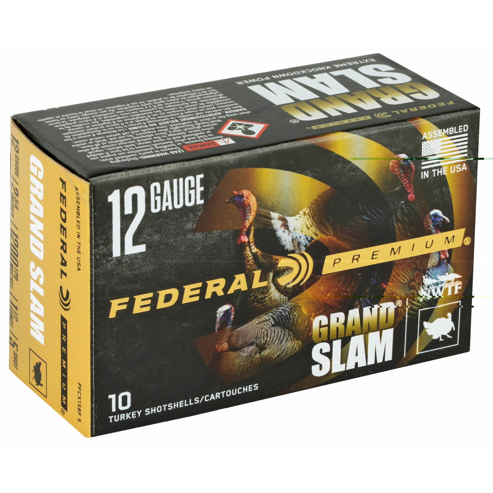 Fed Grand Slam 12ga 2.75" #5 1.5oz