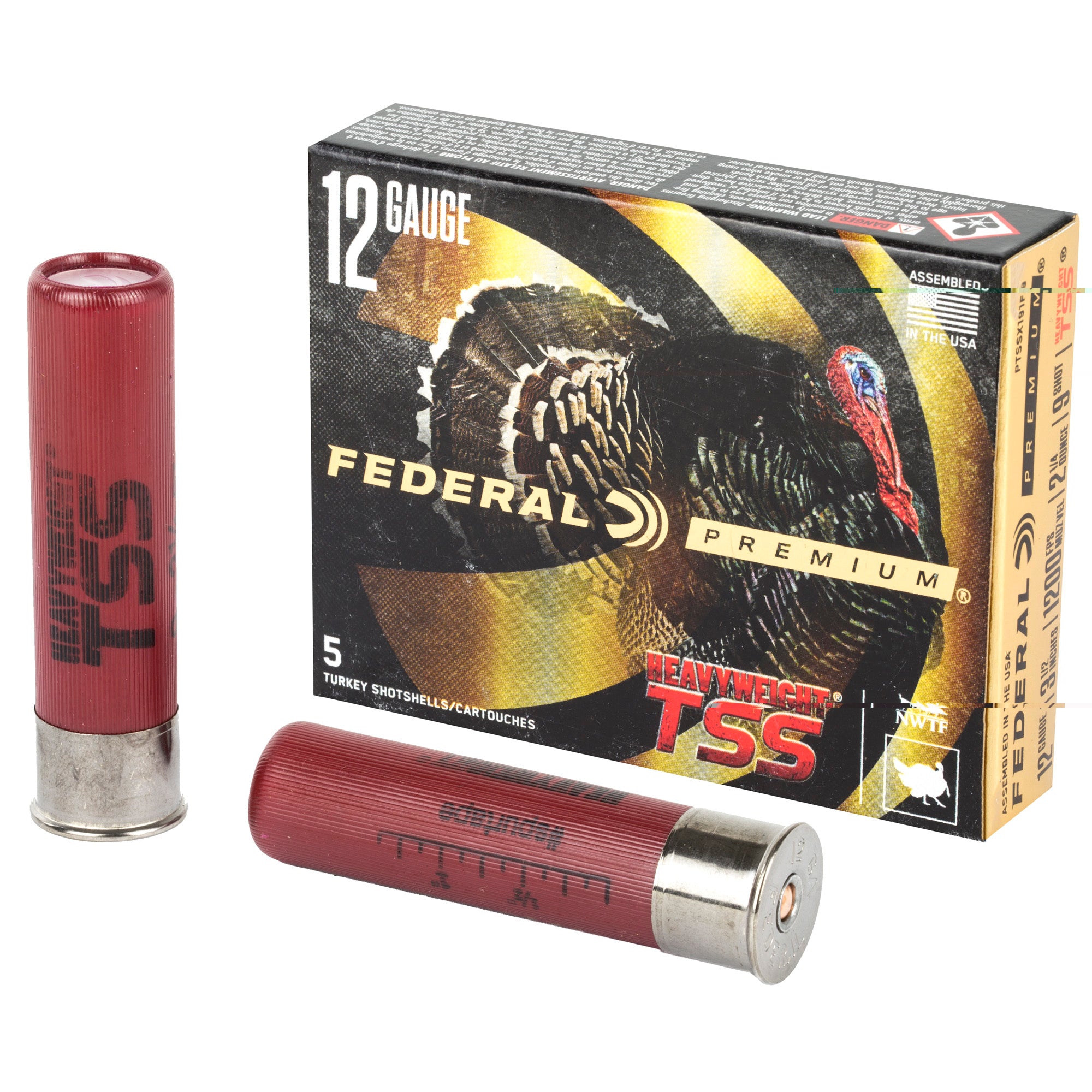 Fed Hvywght Tss 12ga 3.5" #9 5/50