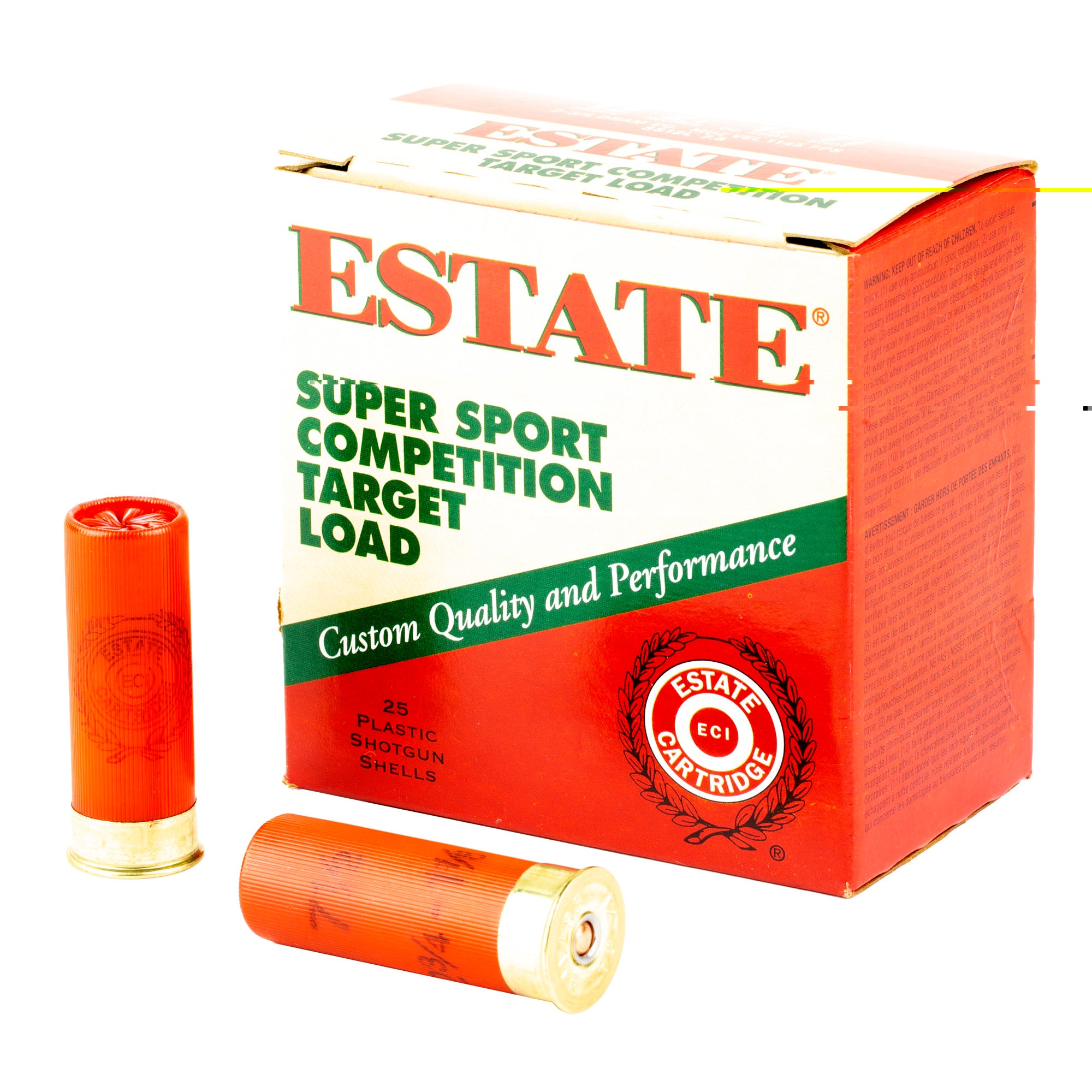 Fed Estate Ss 12ga 2.75" #7.5 25/250