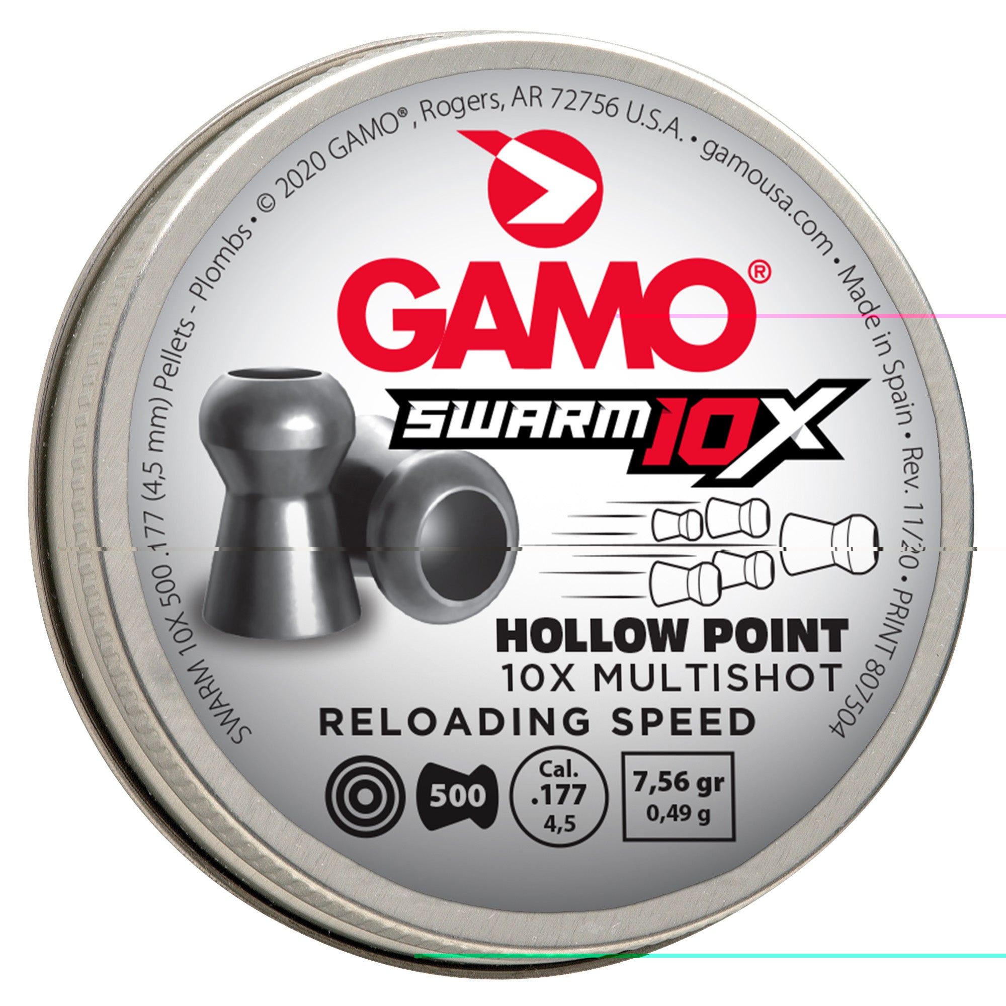 Gamo Swarm 10x Hollow Point .177
