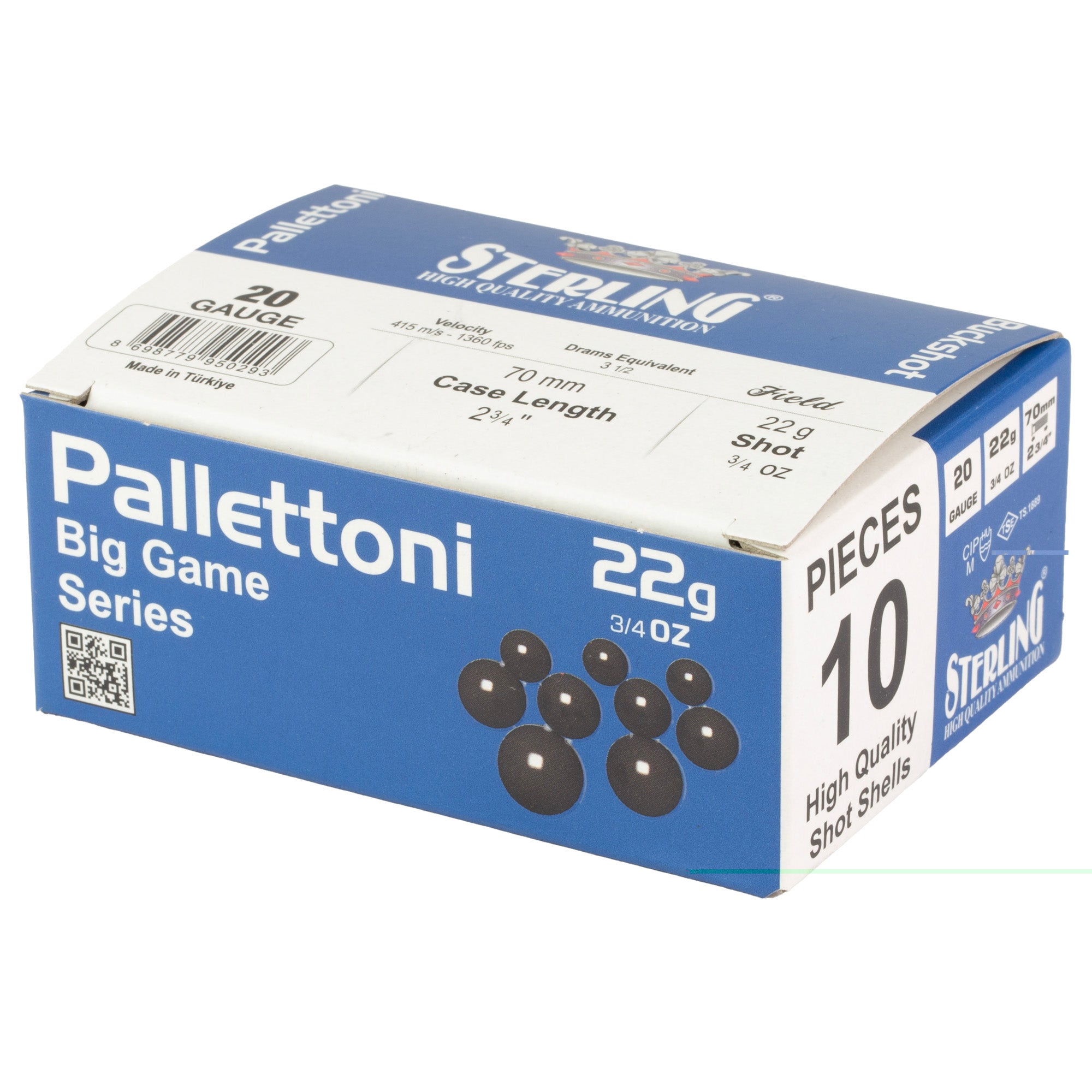 Sterling Big Game 20ga Buck 10/200