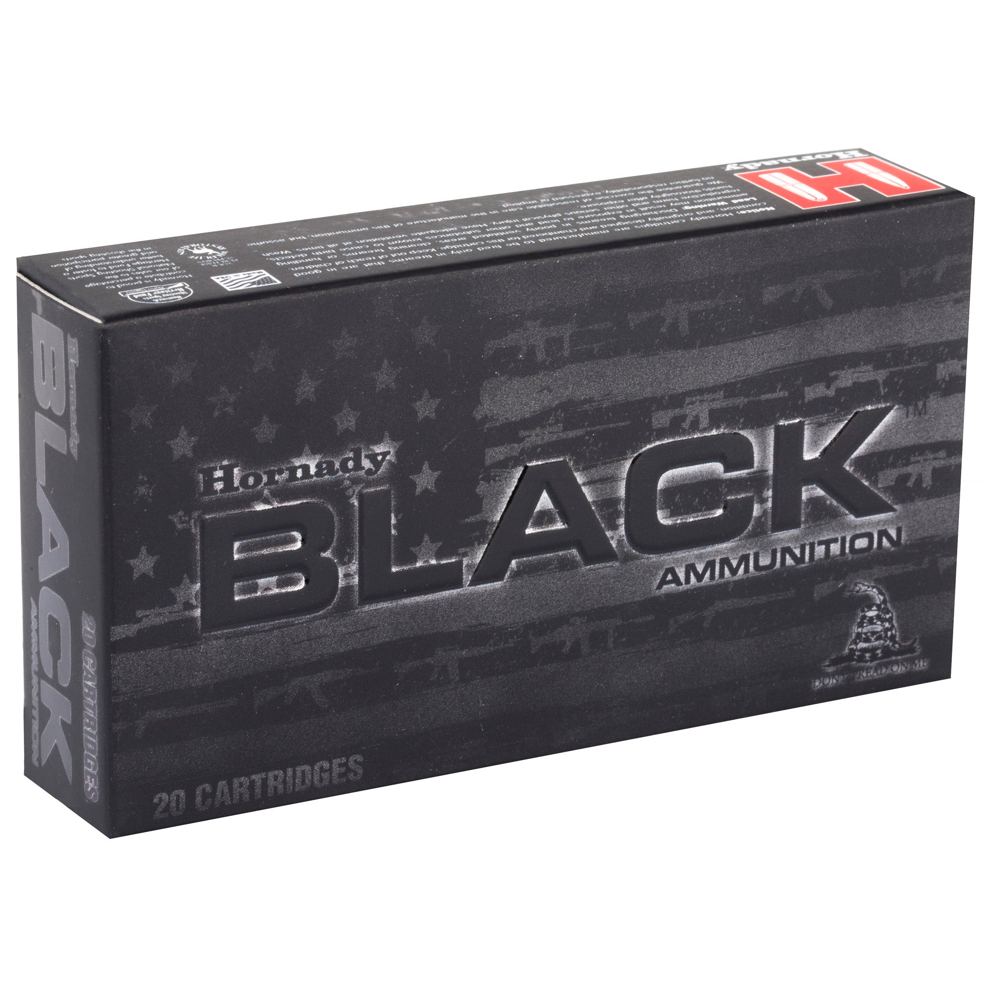 Hrndy Black 223rem 62gr Fmj 20/200