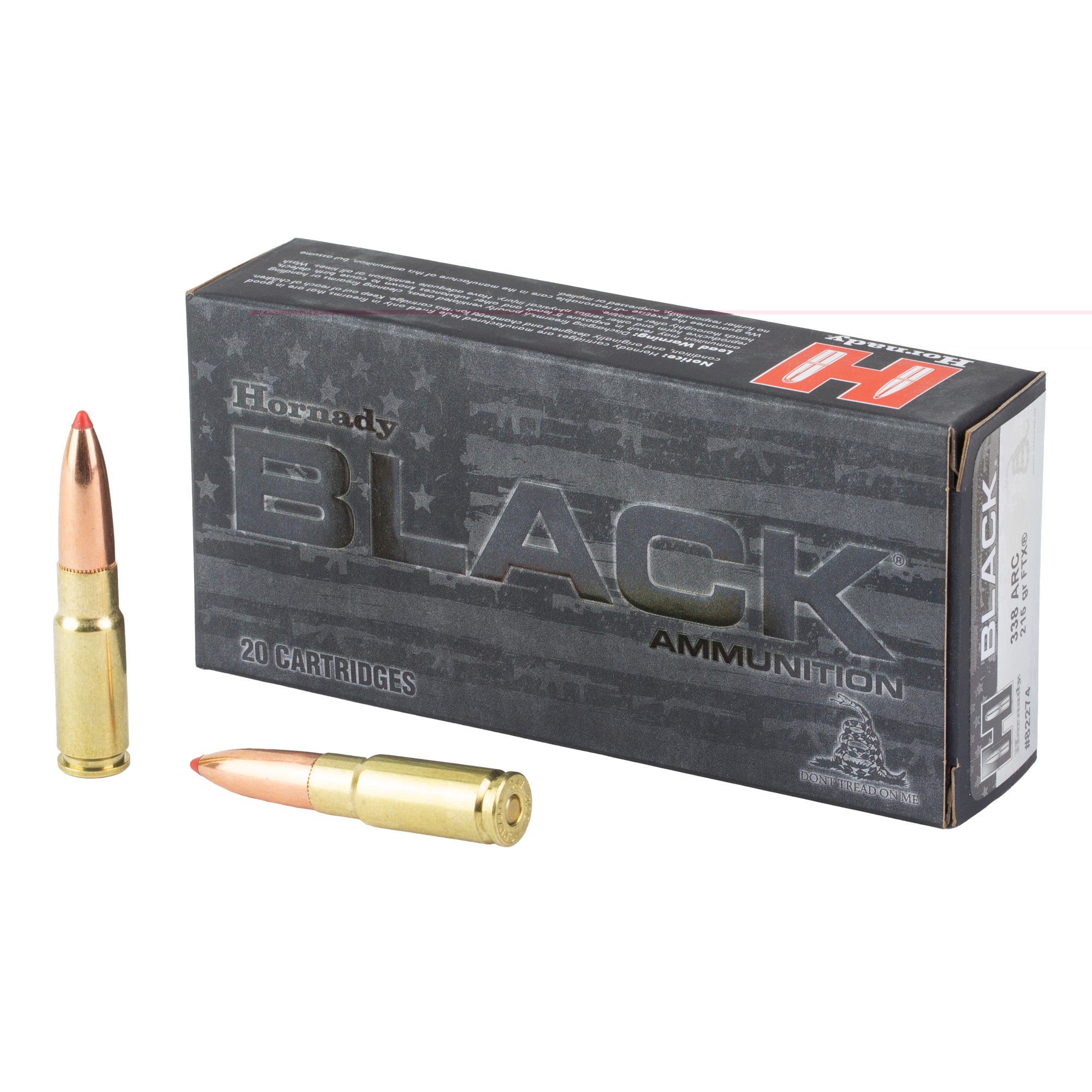 Hrndy Black 338arc 215gr Ftx 20/200