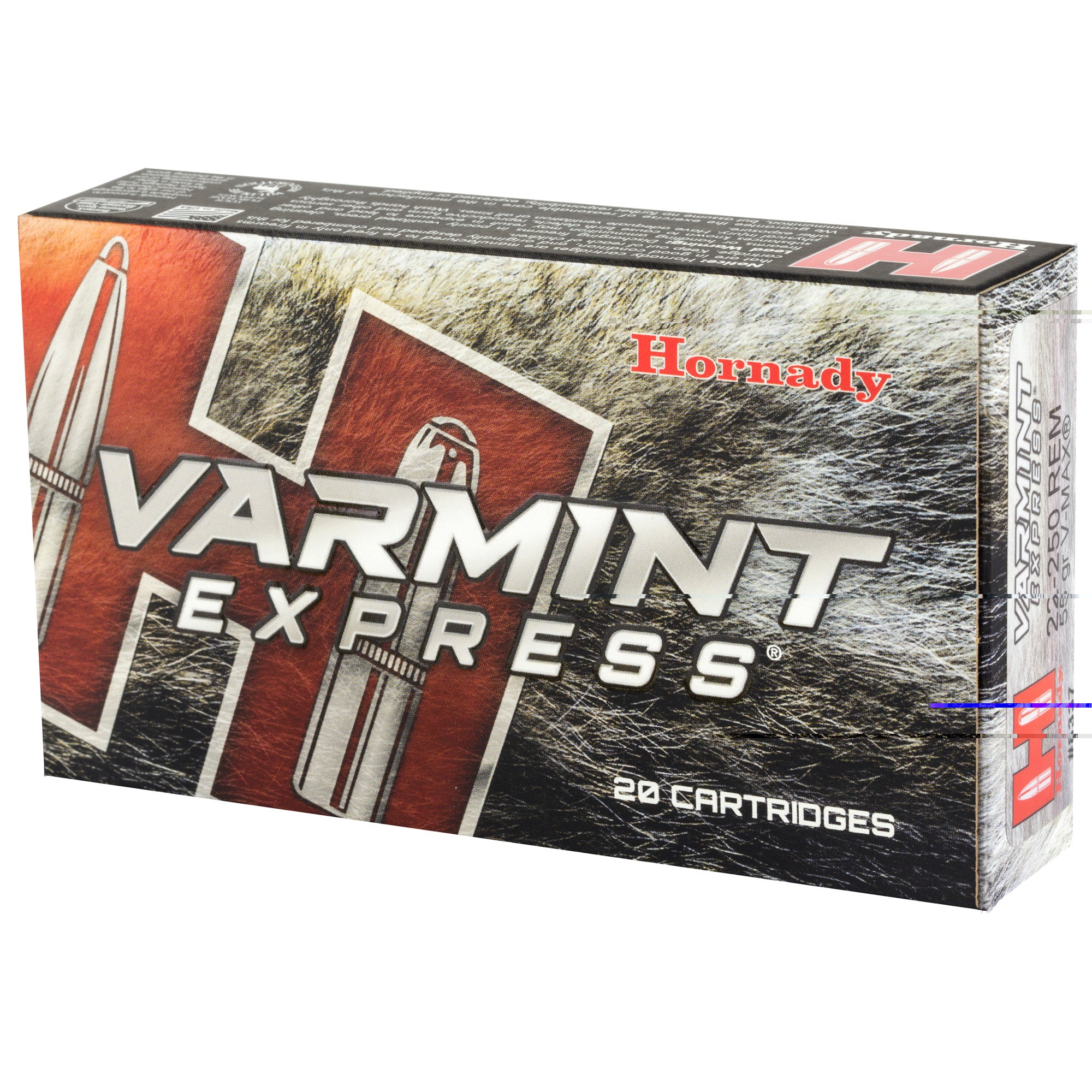 Hrndy 22-250  55gr Vmax 20/200