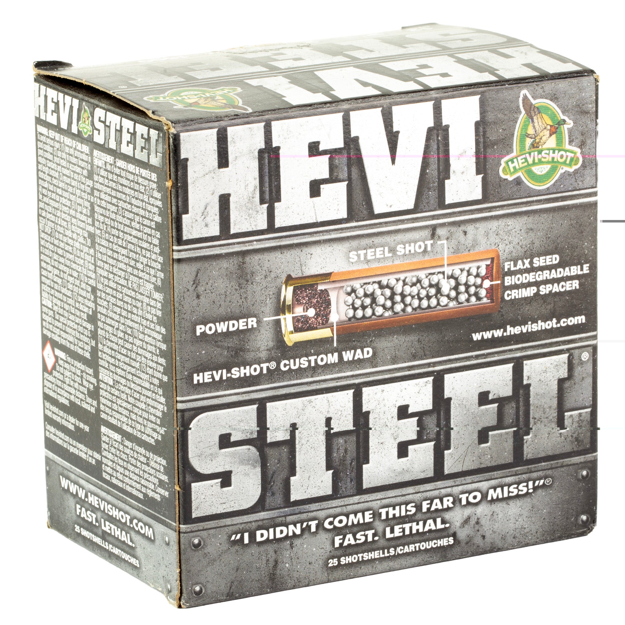 Hevi Steel 12ga 3" #2 25/250