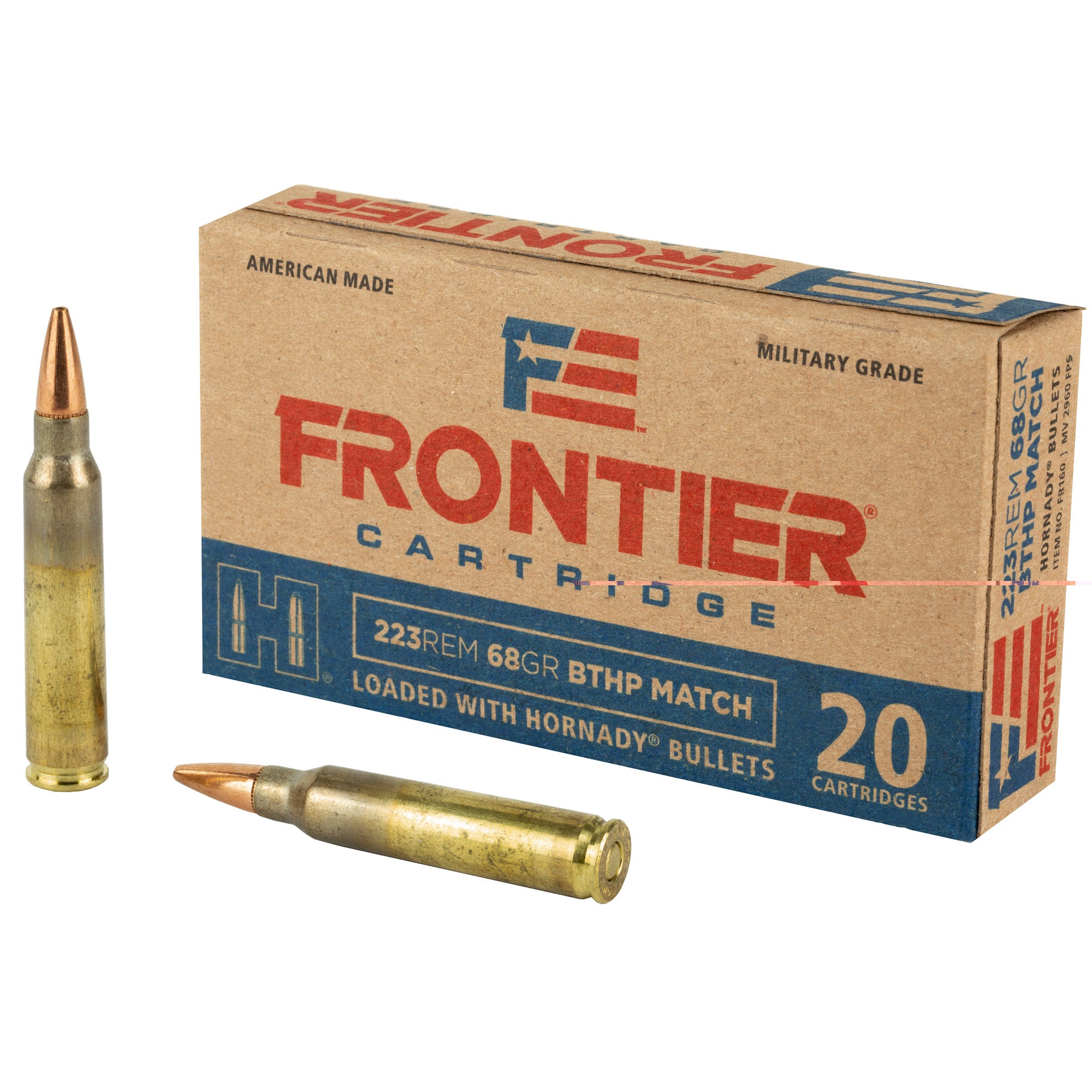 Frontier 223rem 68gr Bthp Mtch 20