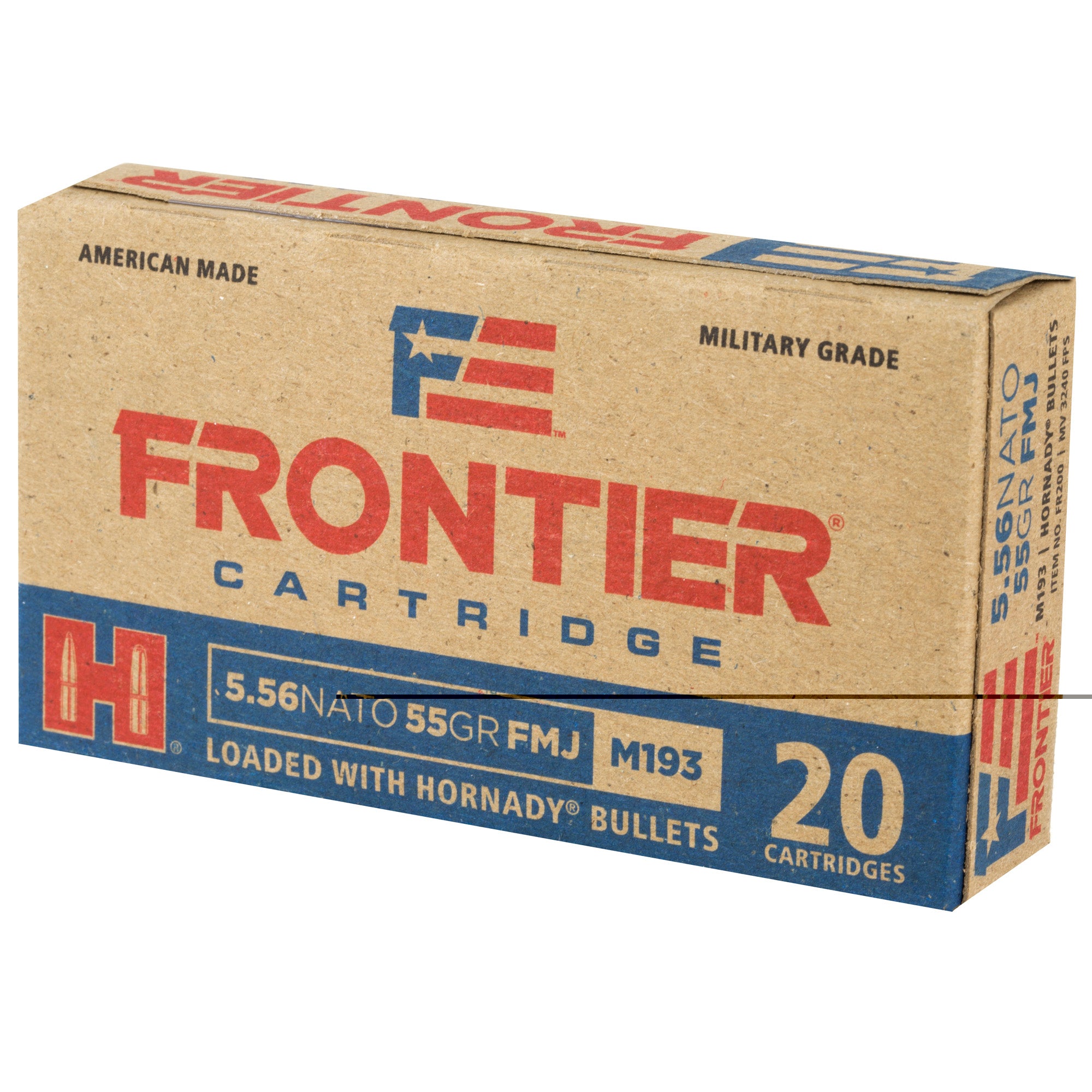 Frontier 556nato 55gr Fm193 20/500