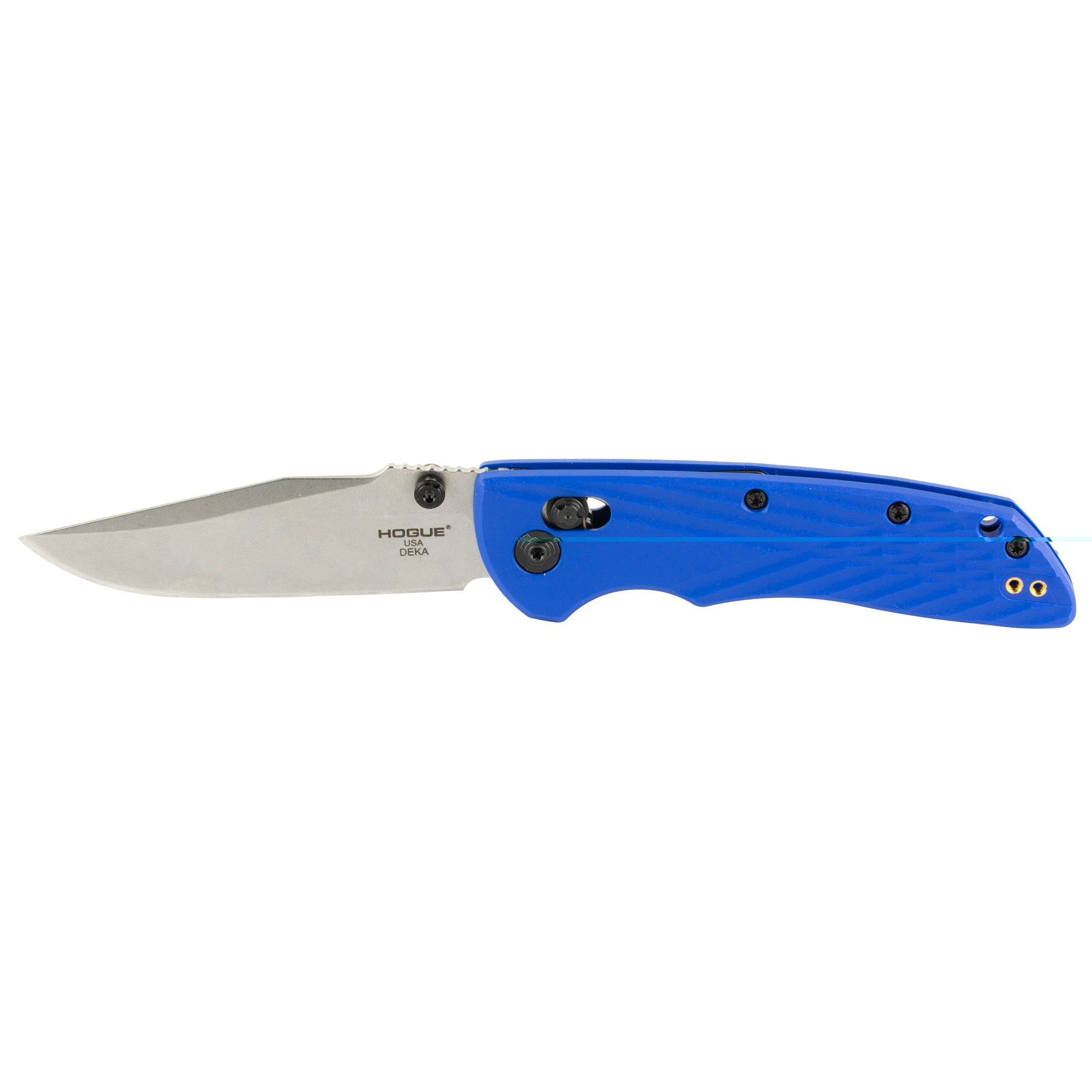 Hogue Deka 3.25" Clip Tmb Poly Blue