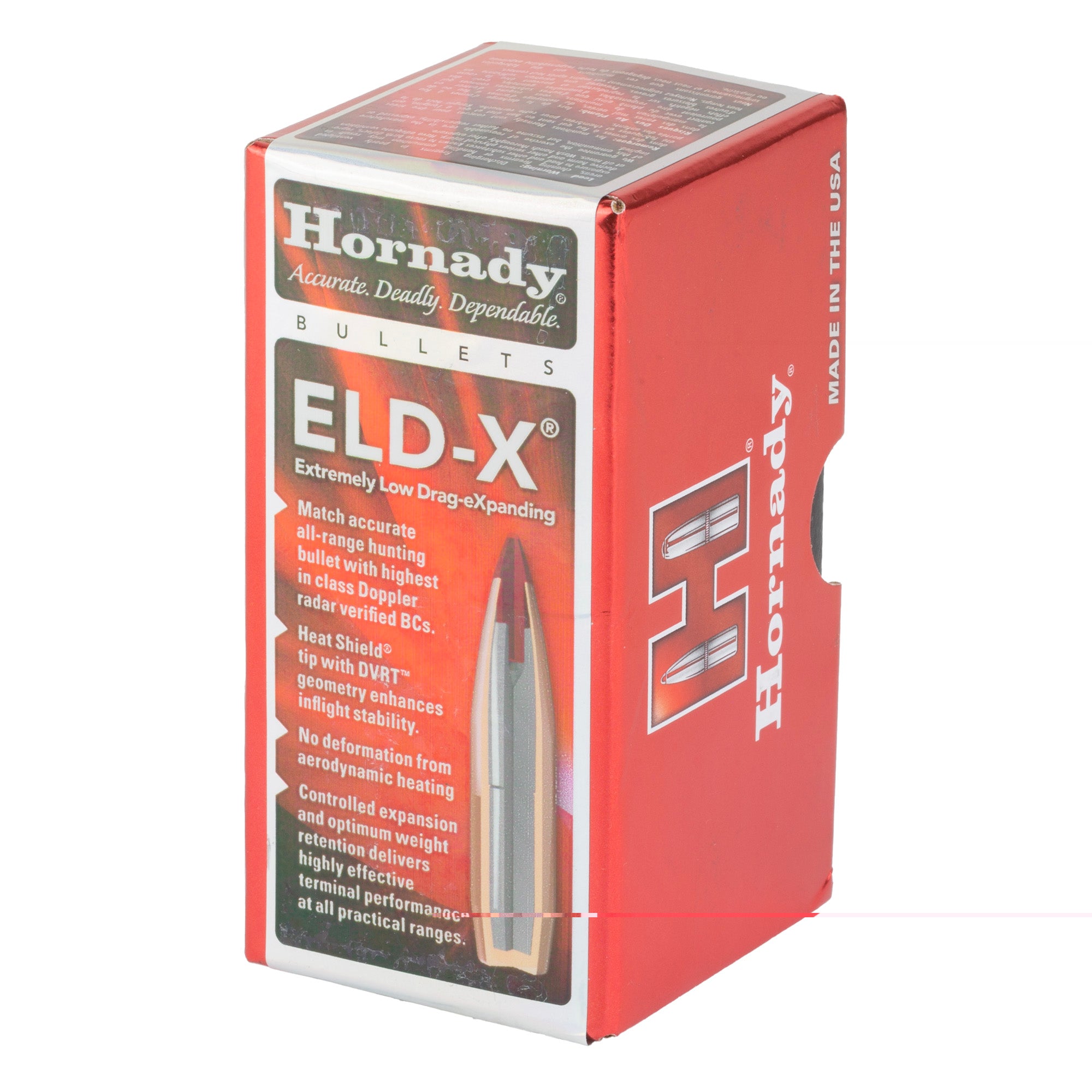 Hrndy 25cal .257 128gr Eld-x 100ct